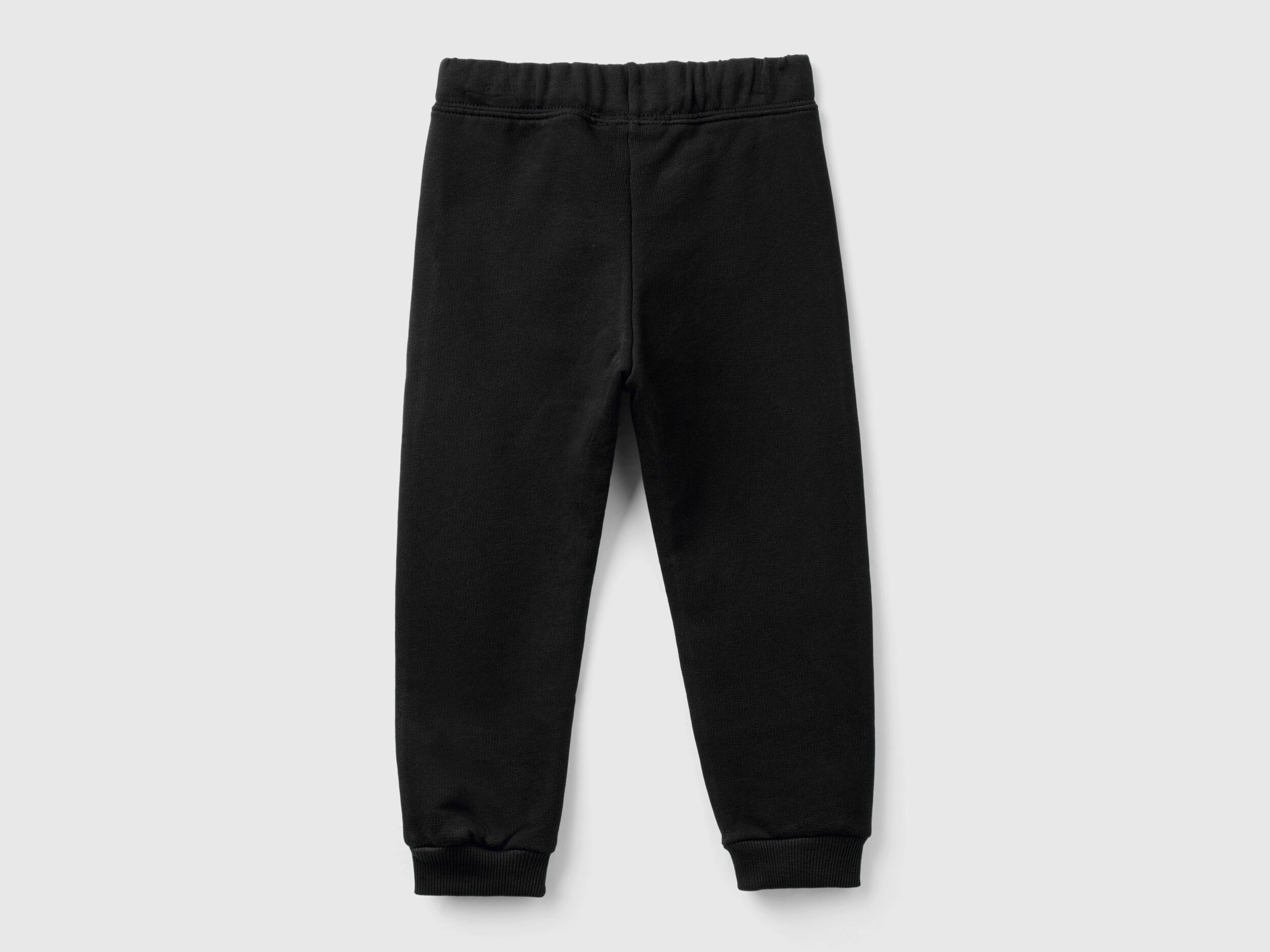 Sweatpants in organic cotton Black Benetton