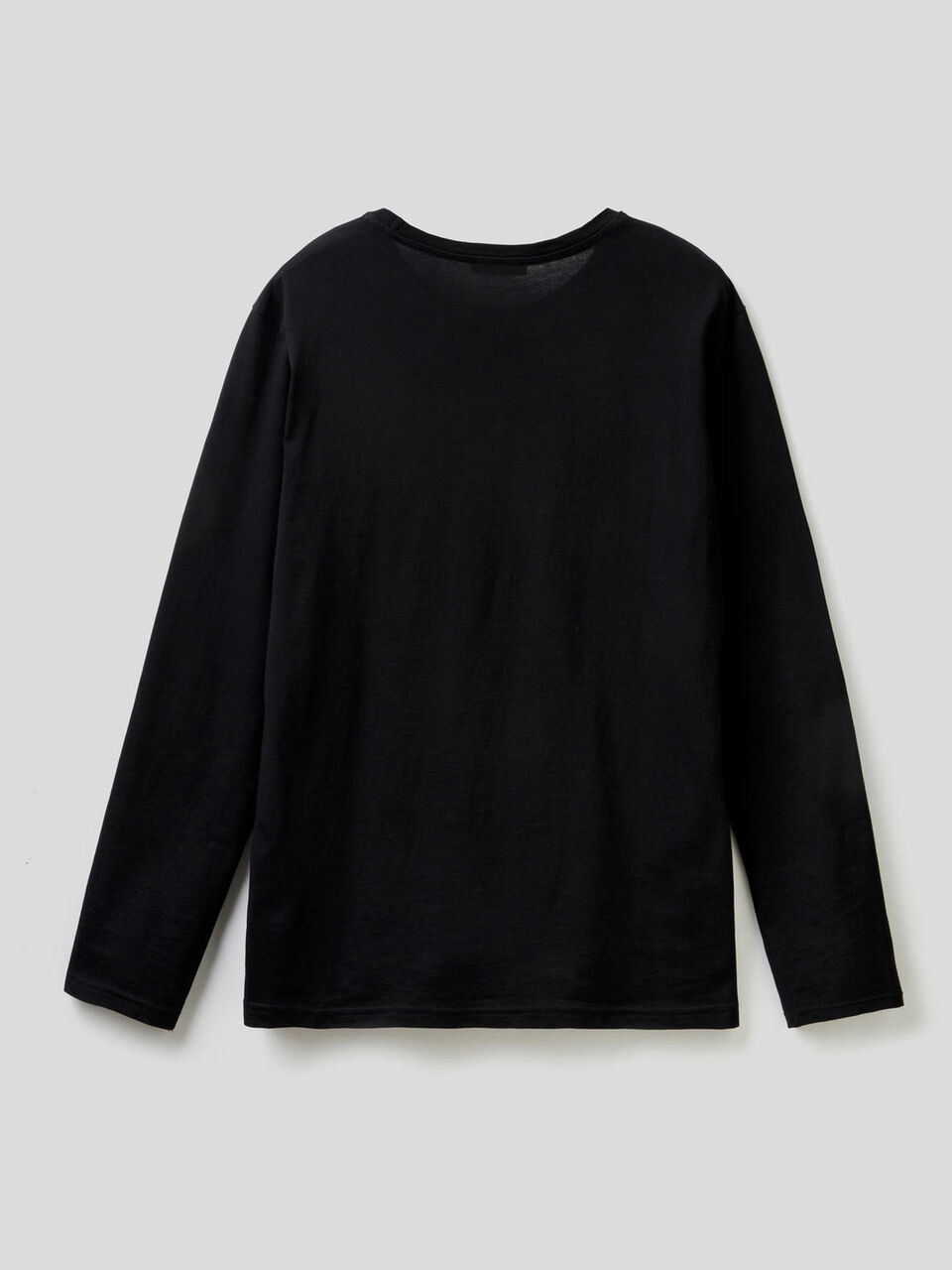Long sleeve pure cotton t-shirt image number 2