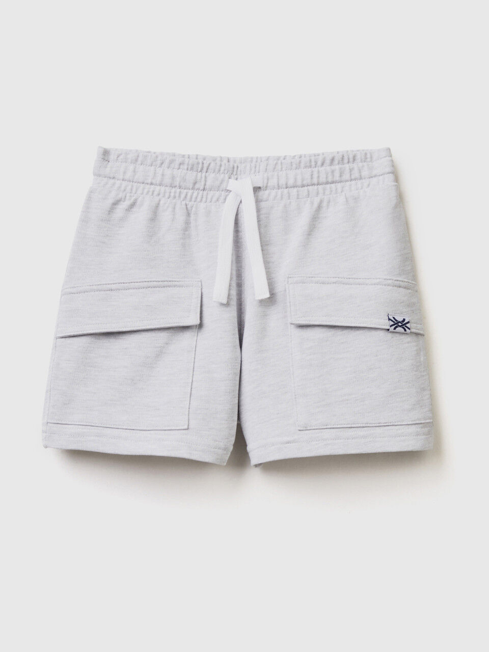Sweat bermudas with pockets