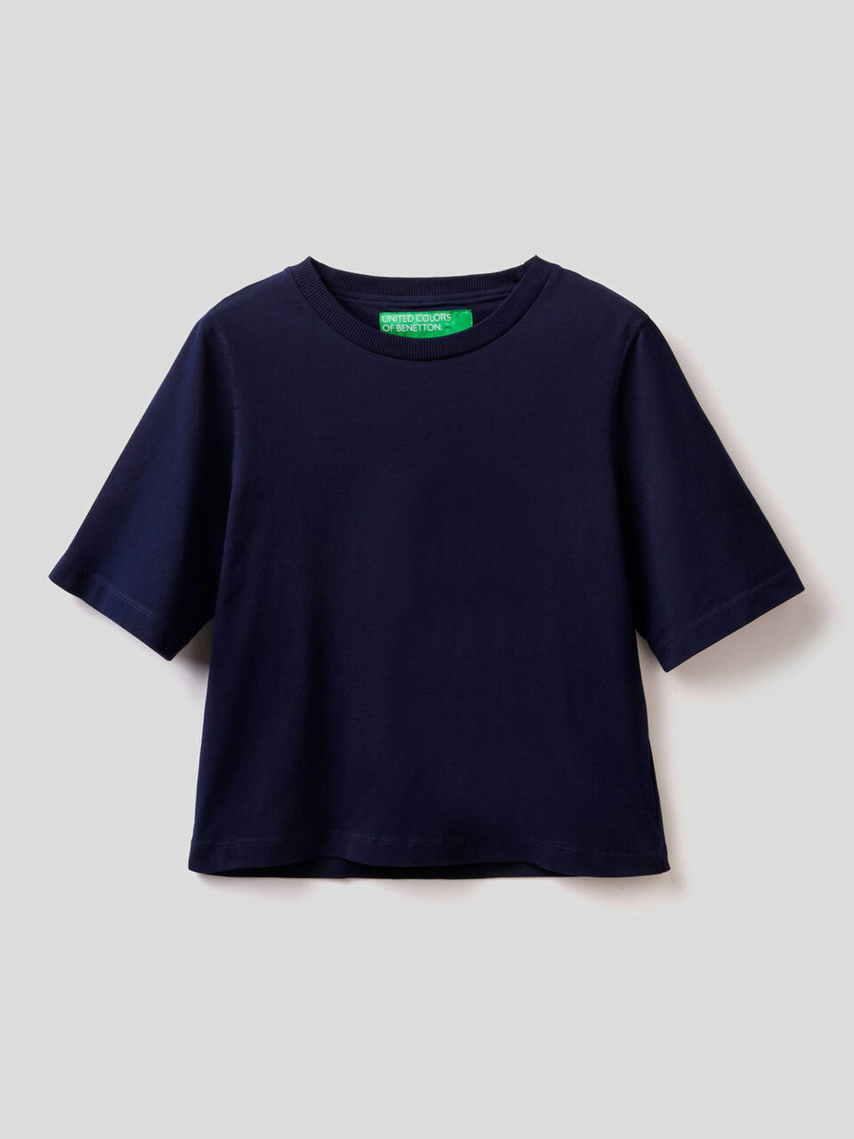100% cotton boxy fit t-shirt image number 1