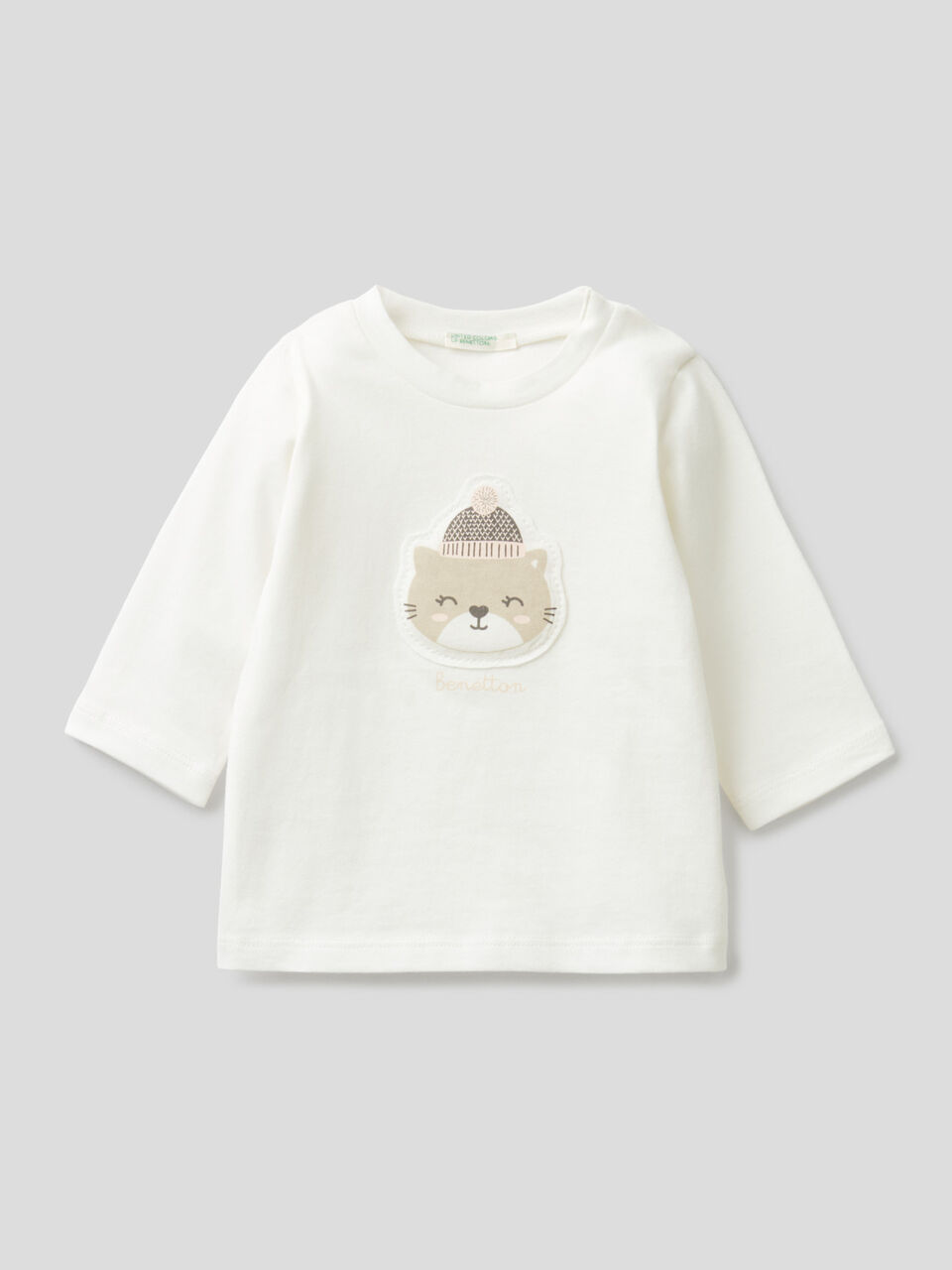 Long sleeve organic cotton t-shirt image number 1