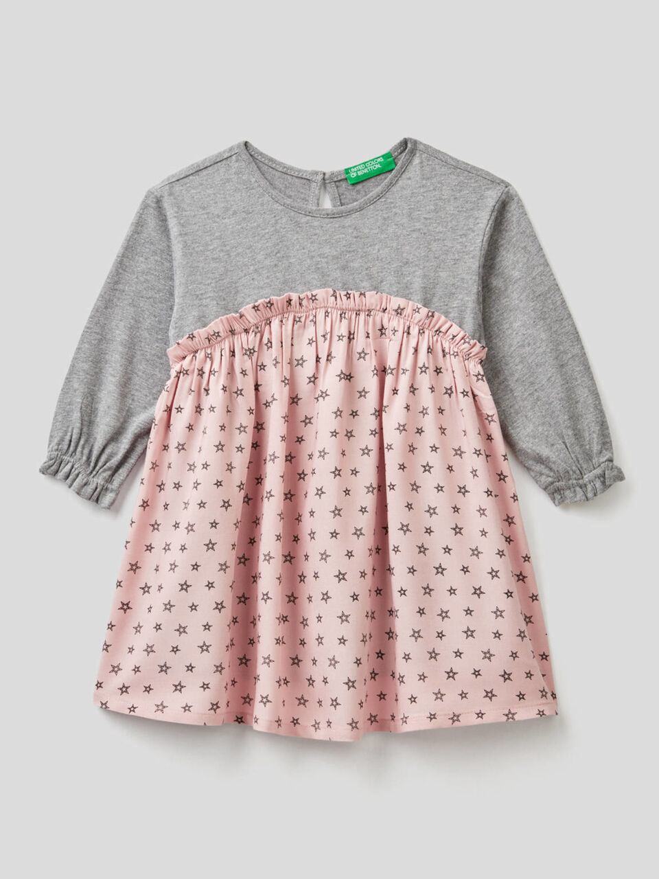 Two-tone dress with curl image number 1