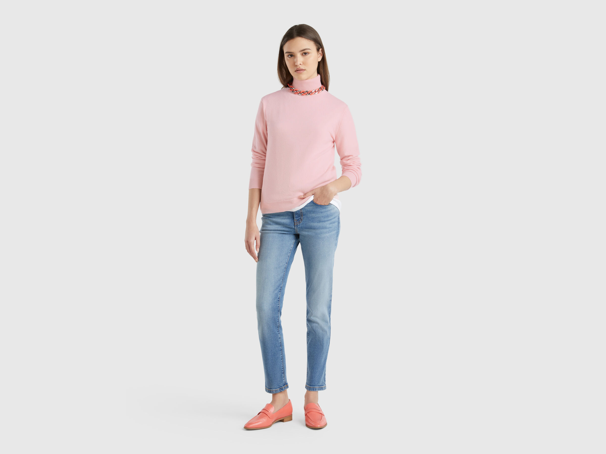 TURTLE NECK SWEATER Women image number 2