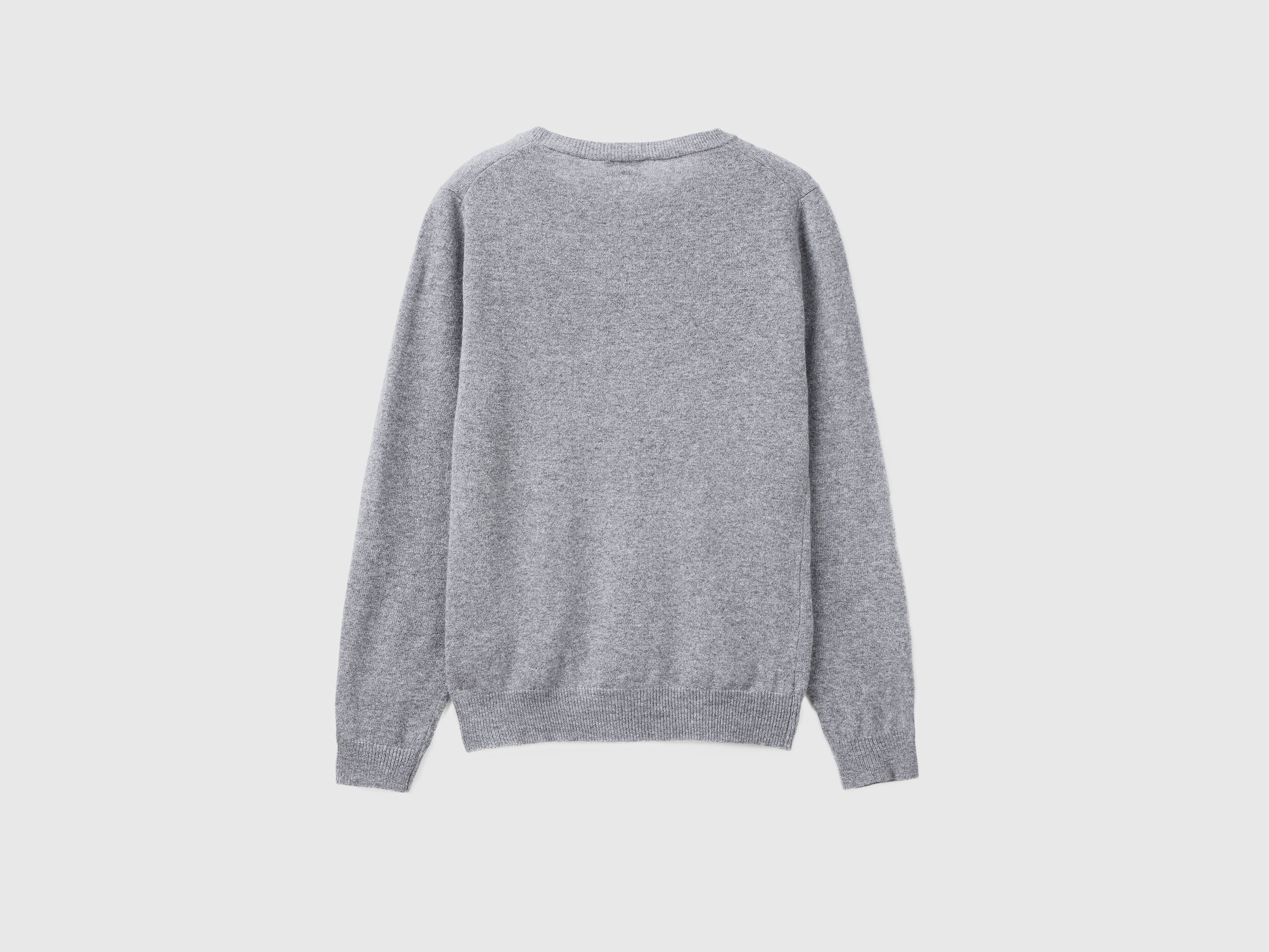 Plain best sale grey sweater