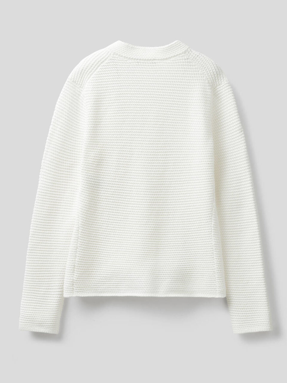 100% cotton knit jacket image number 2