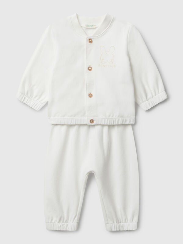 Sweat cotton outfit New Born (0-18 months)
