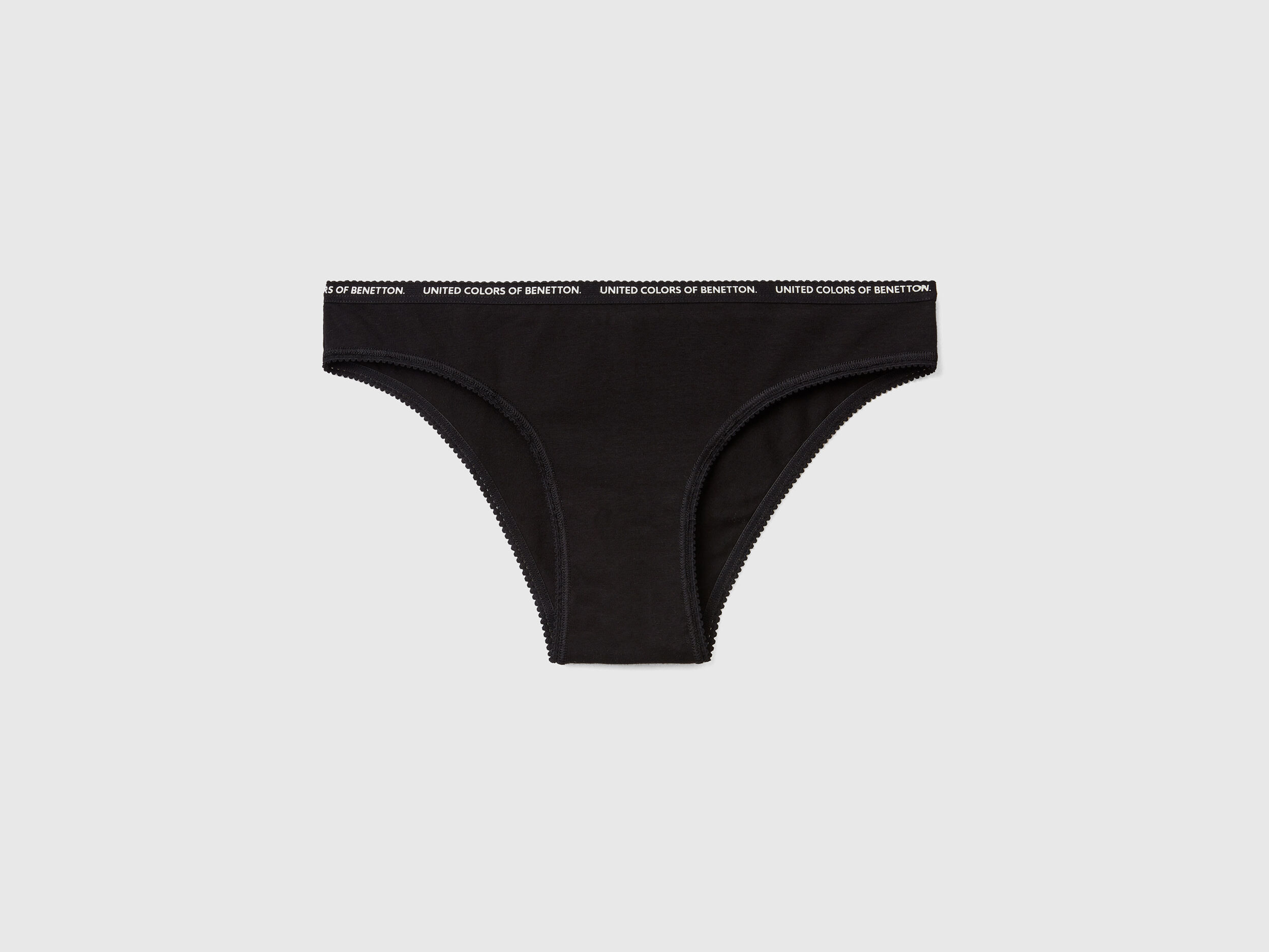Underwear in organic cotton Black Benetton