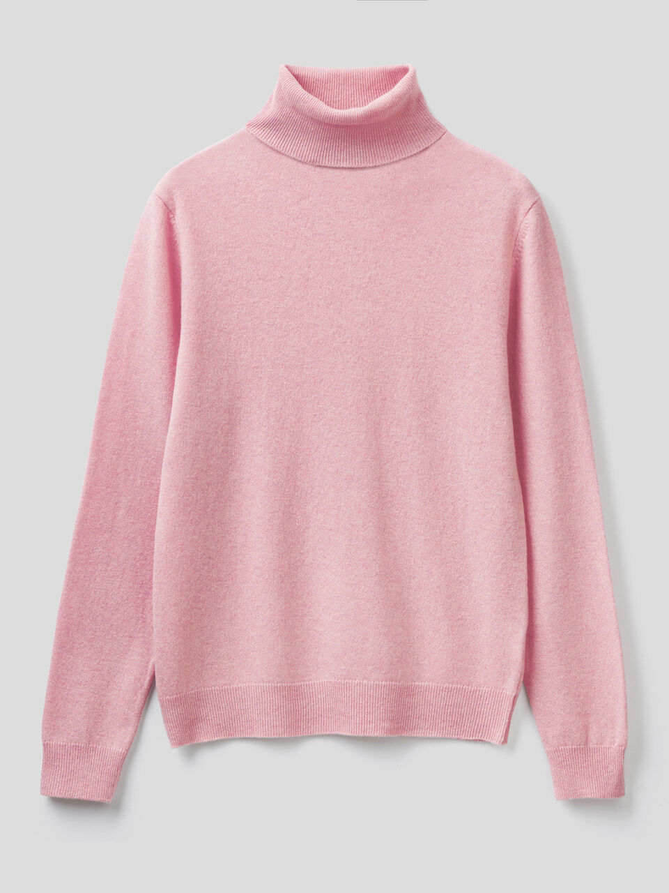 Turtleneck sweater in pure virgin wool image number 1