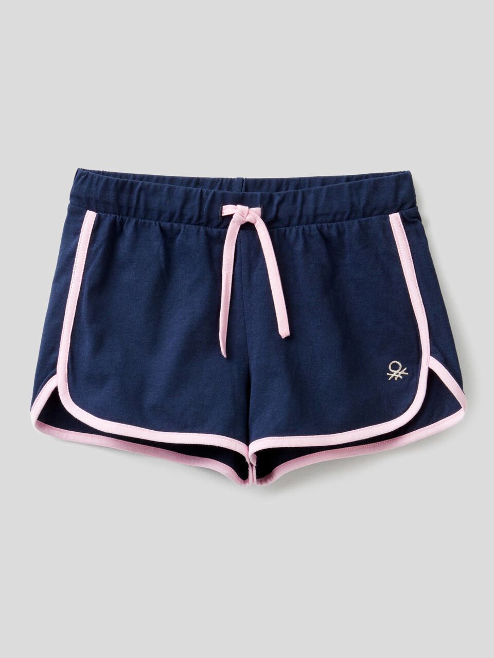 100% cotton runner style shorts image number 1