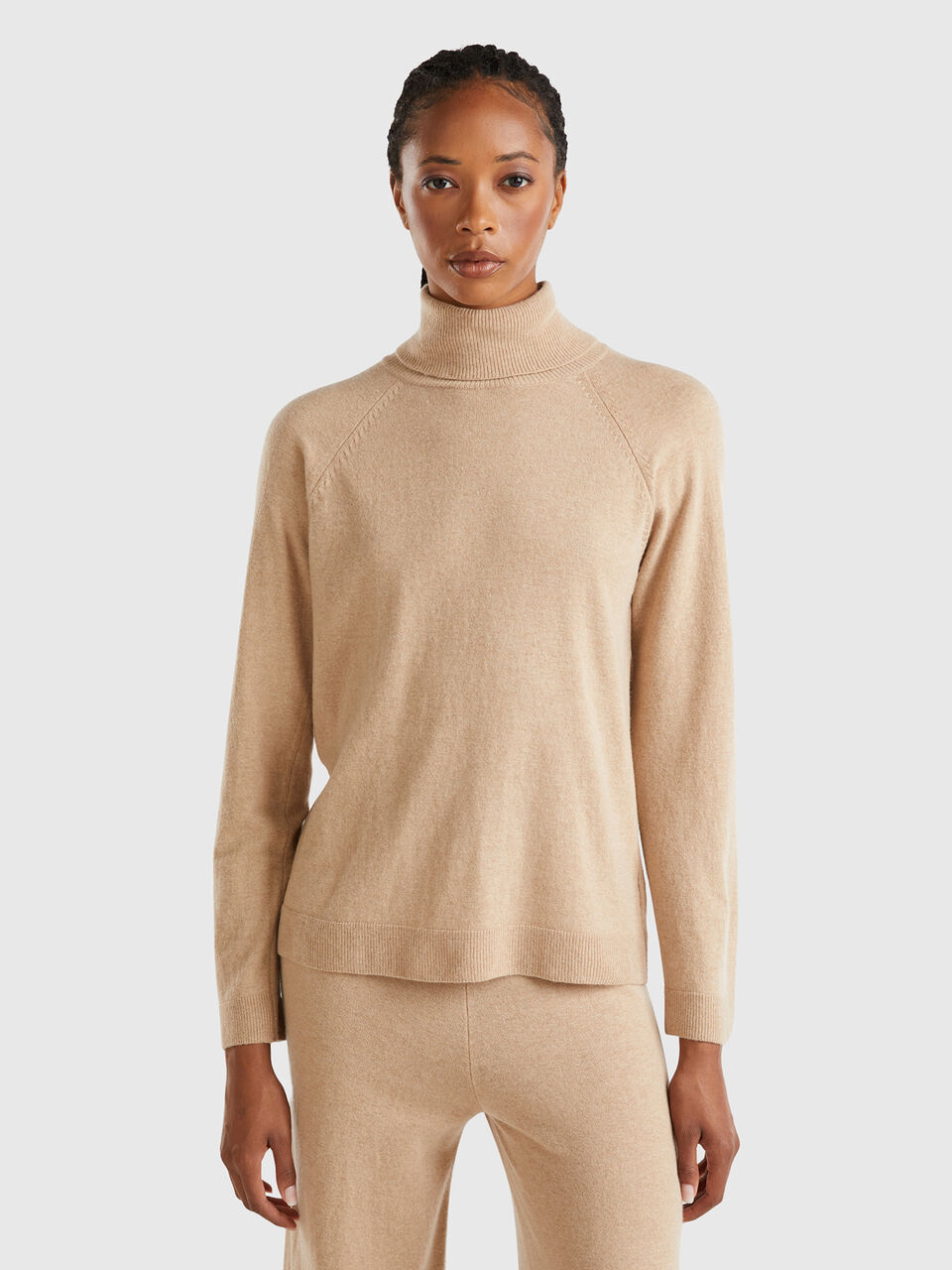 TURTLE NECK SWEATER Women image number null