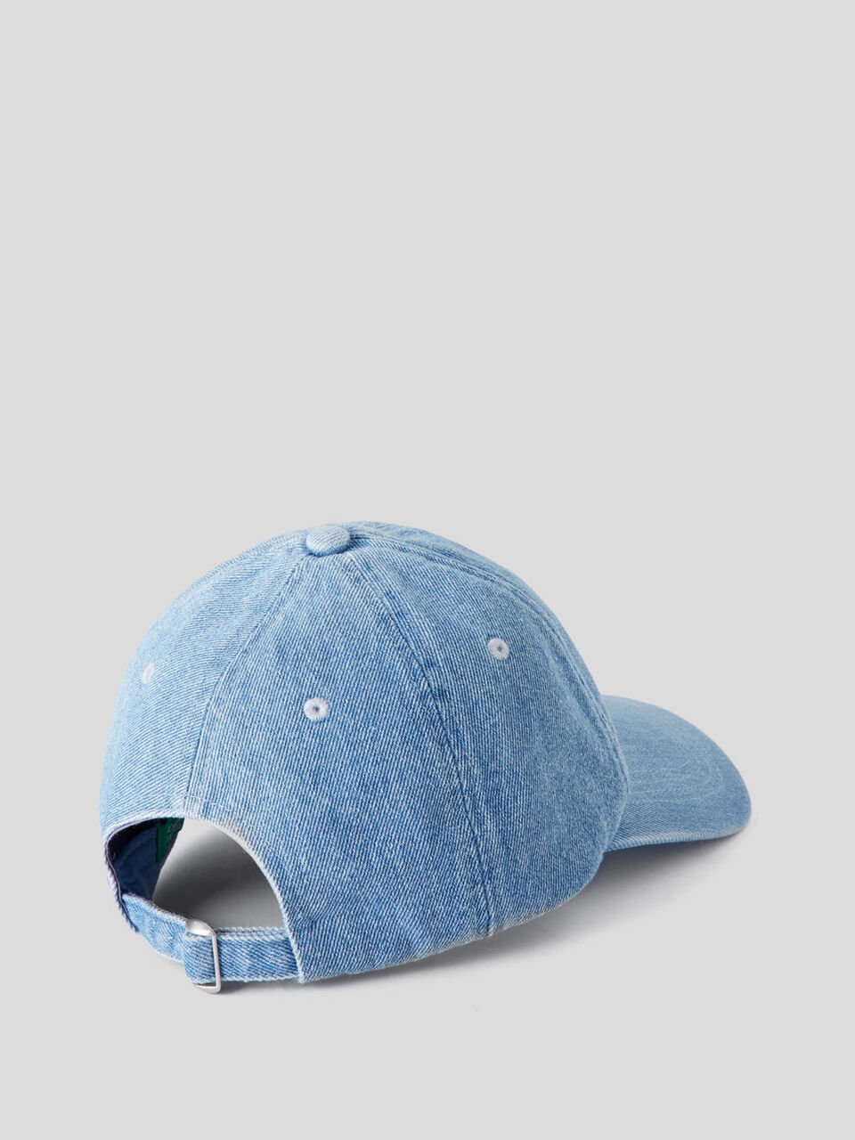 Denim hat with brim image number 2
