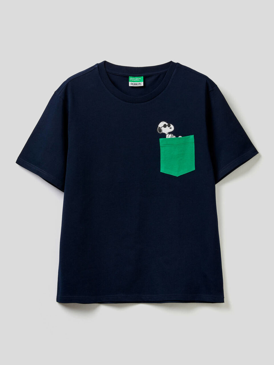 100% organic cotton Snoopy t-shirt image number 1
