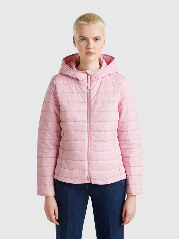 Sleeveless slim fit jacket with padding Women