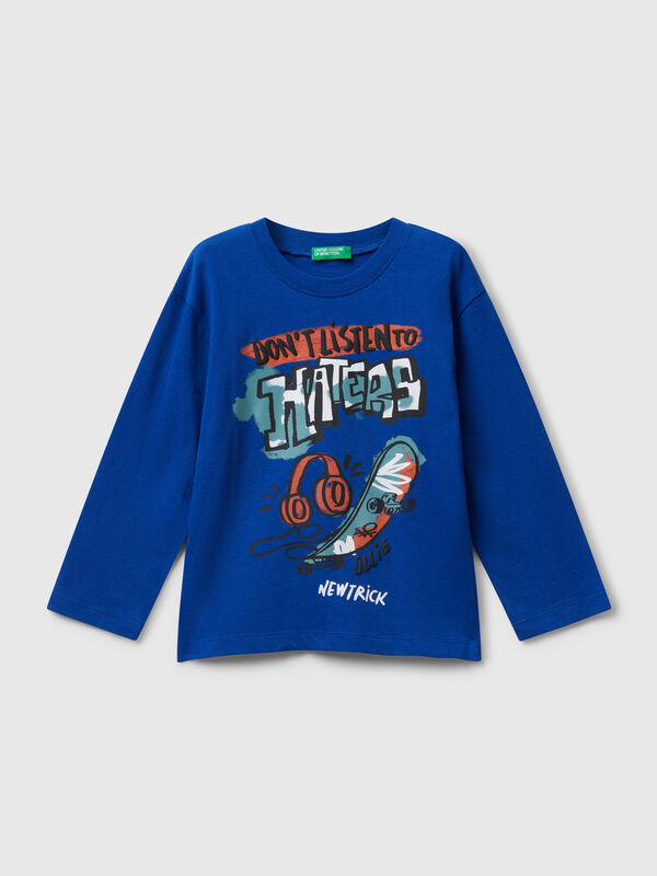 Long sleeve t-shirt with print Junior Boy