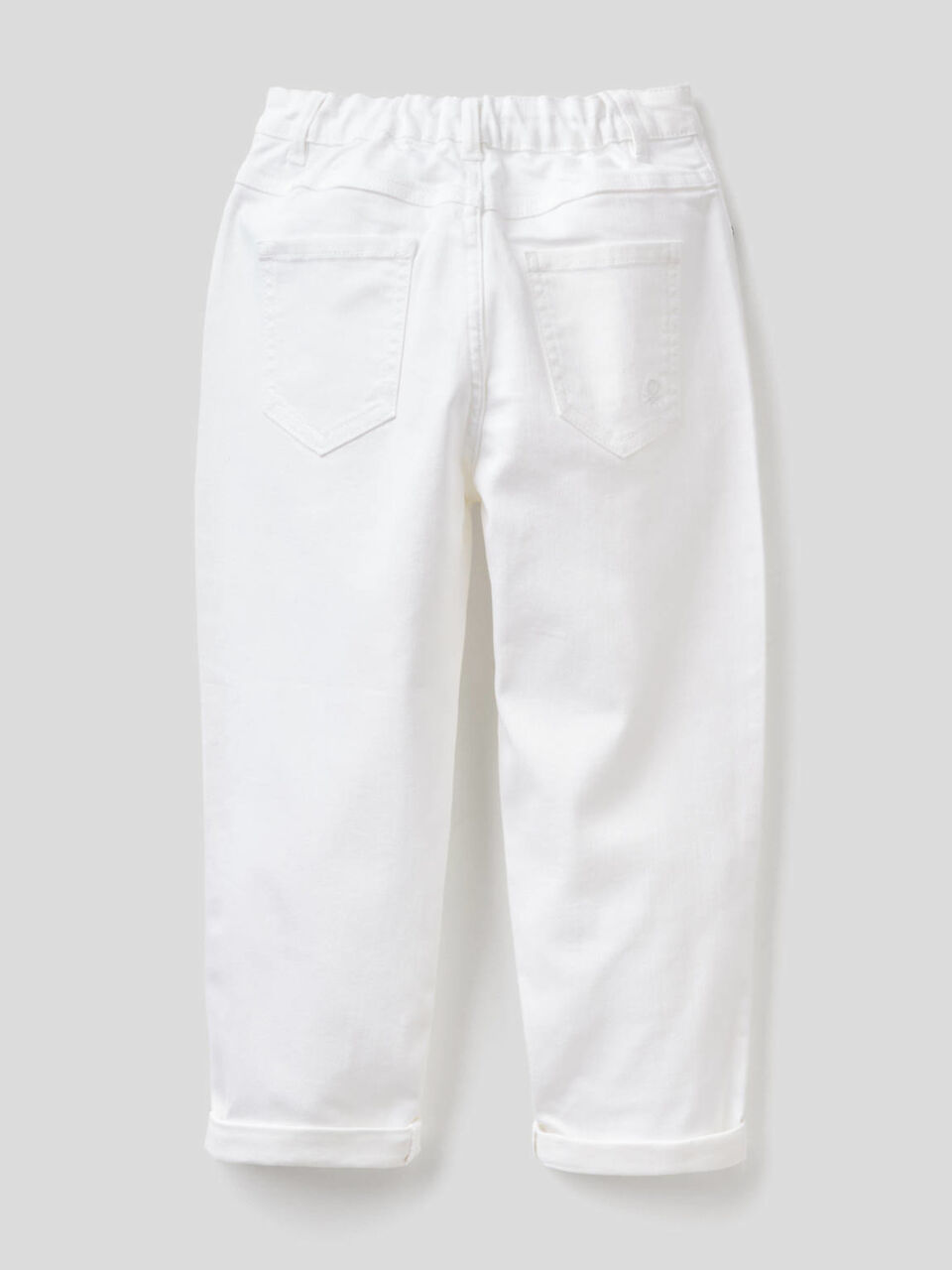 Trousers with elastic waist image number 2