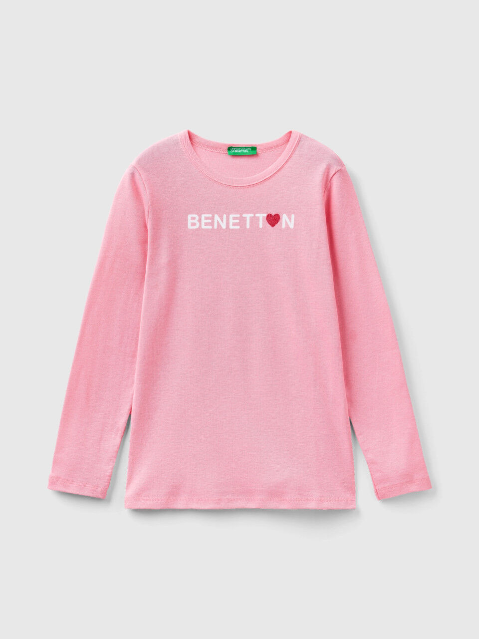Junior Girls Long Sleeve T shirts Collection 2023 Benetton