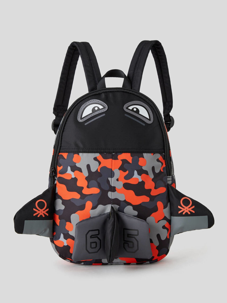 Printed airplane backpack image number 1