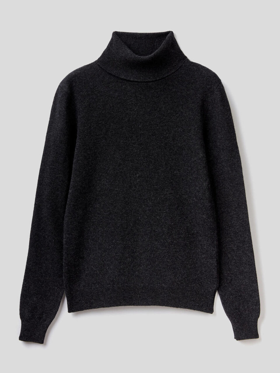 Turtleneck sweater in pure virgin wool image number 1
