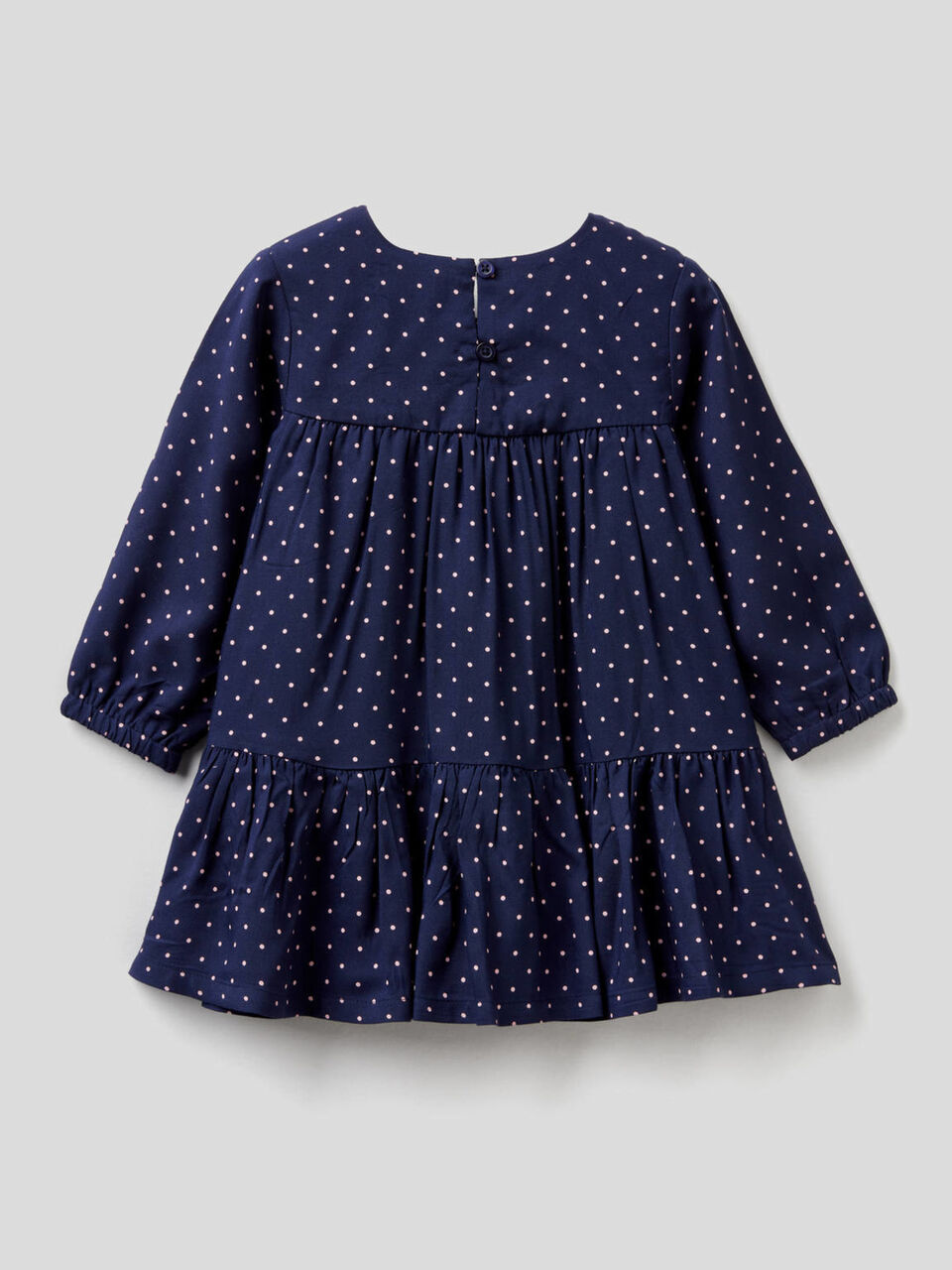 Patterned dress in sustainable viscose image number 2