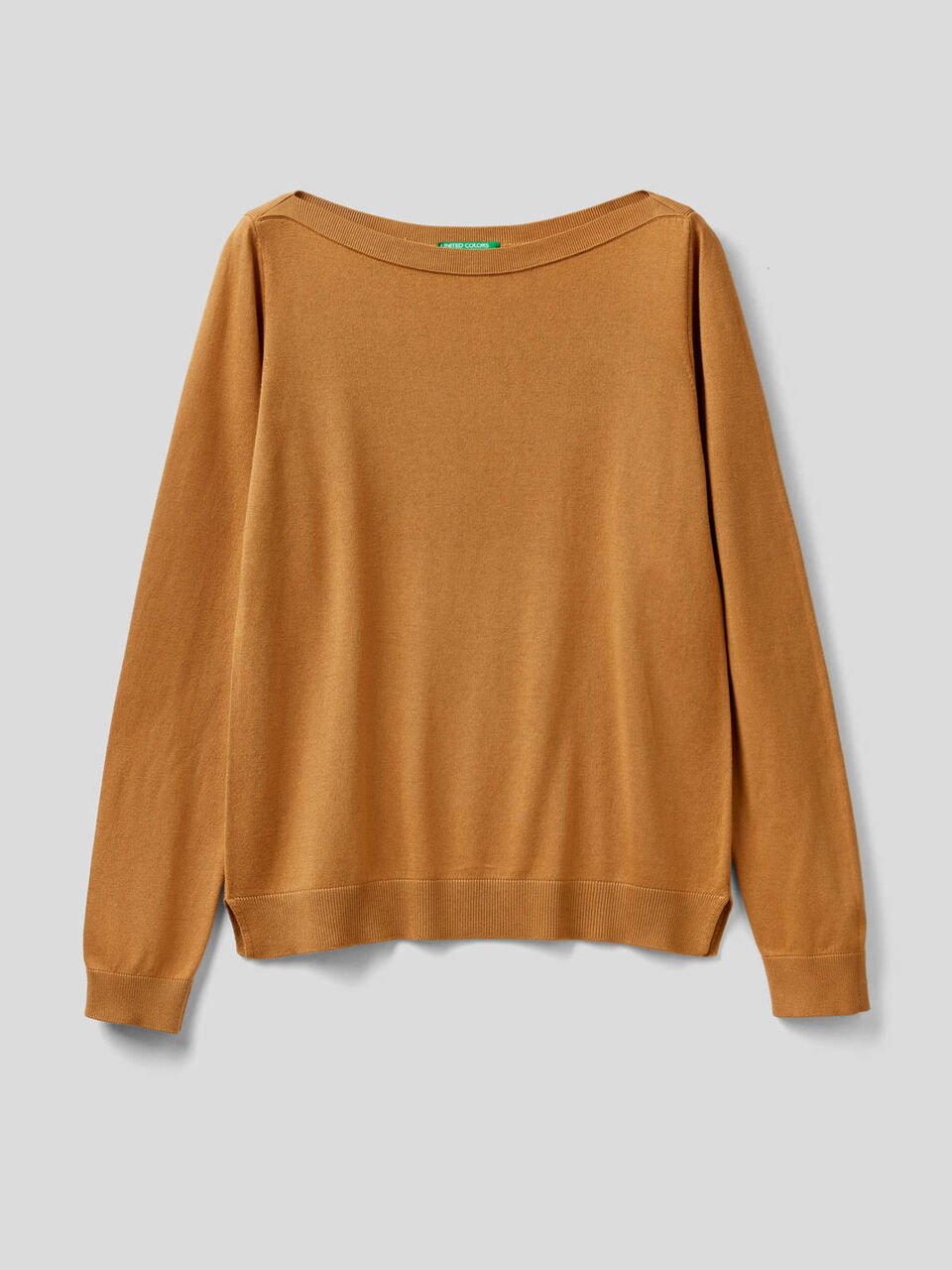 Boat neck sweater image number 1