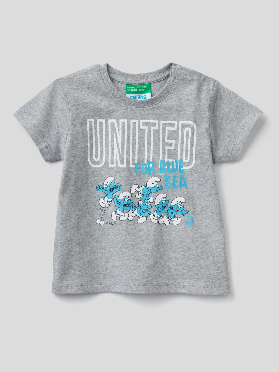 T-shirt with The Smurfs print image number 1