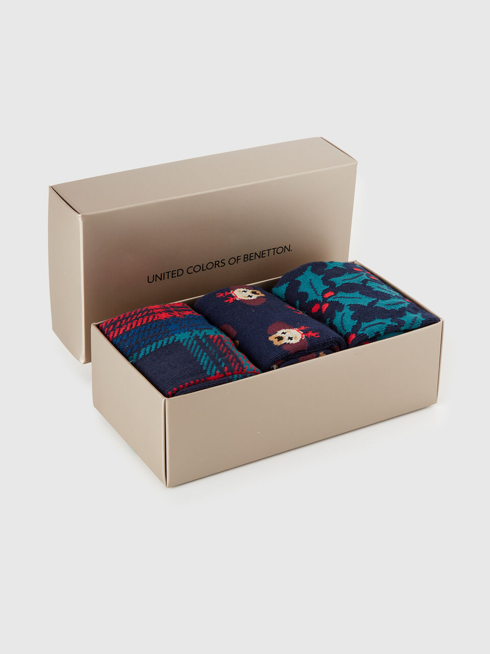 KNITTED SOCKS 3 PAIR Men image number null