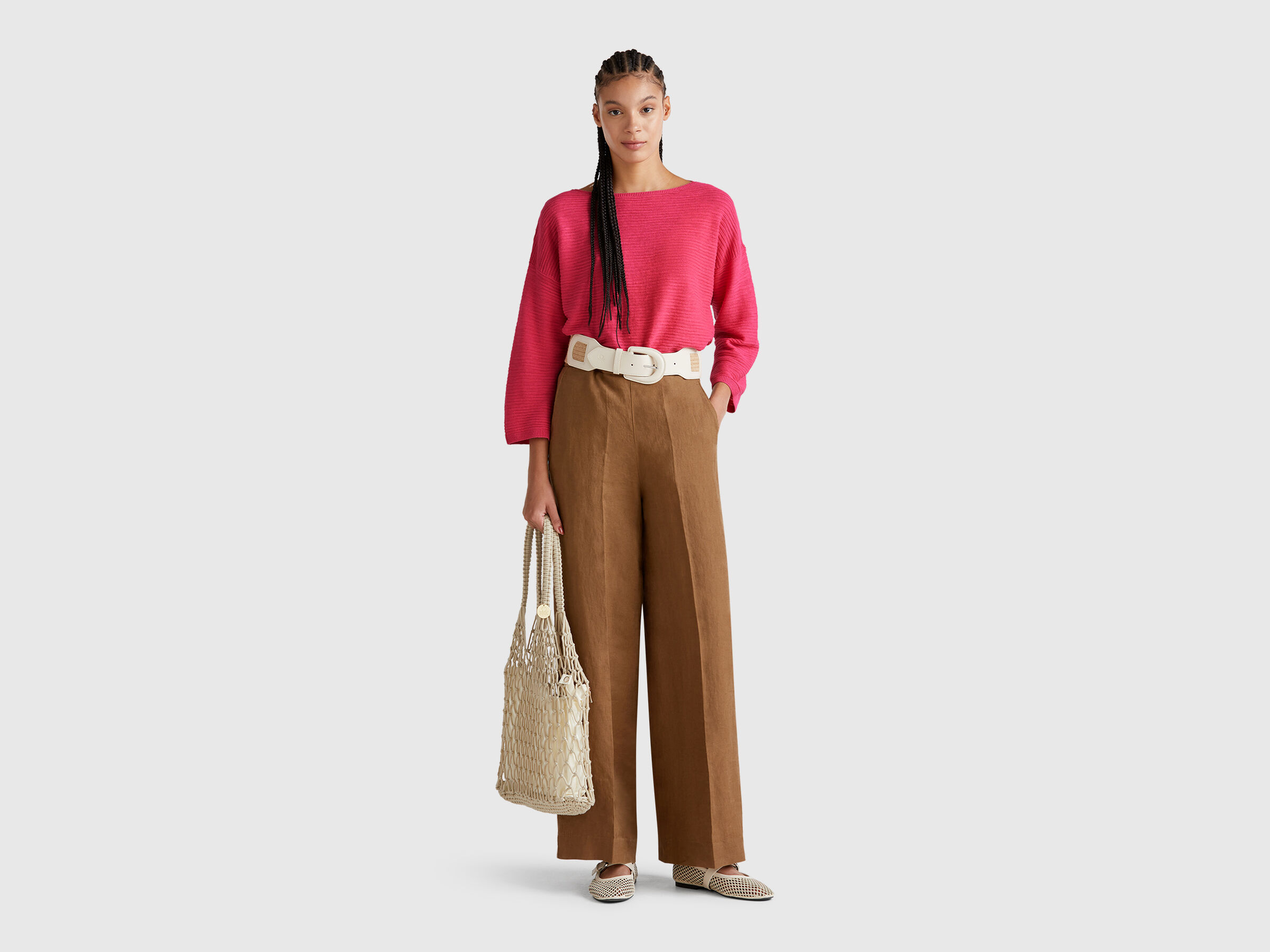 BOAT-NECK SWEAT.L/S Women image number 2