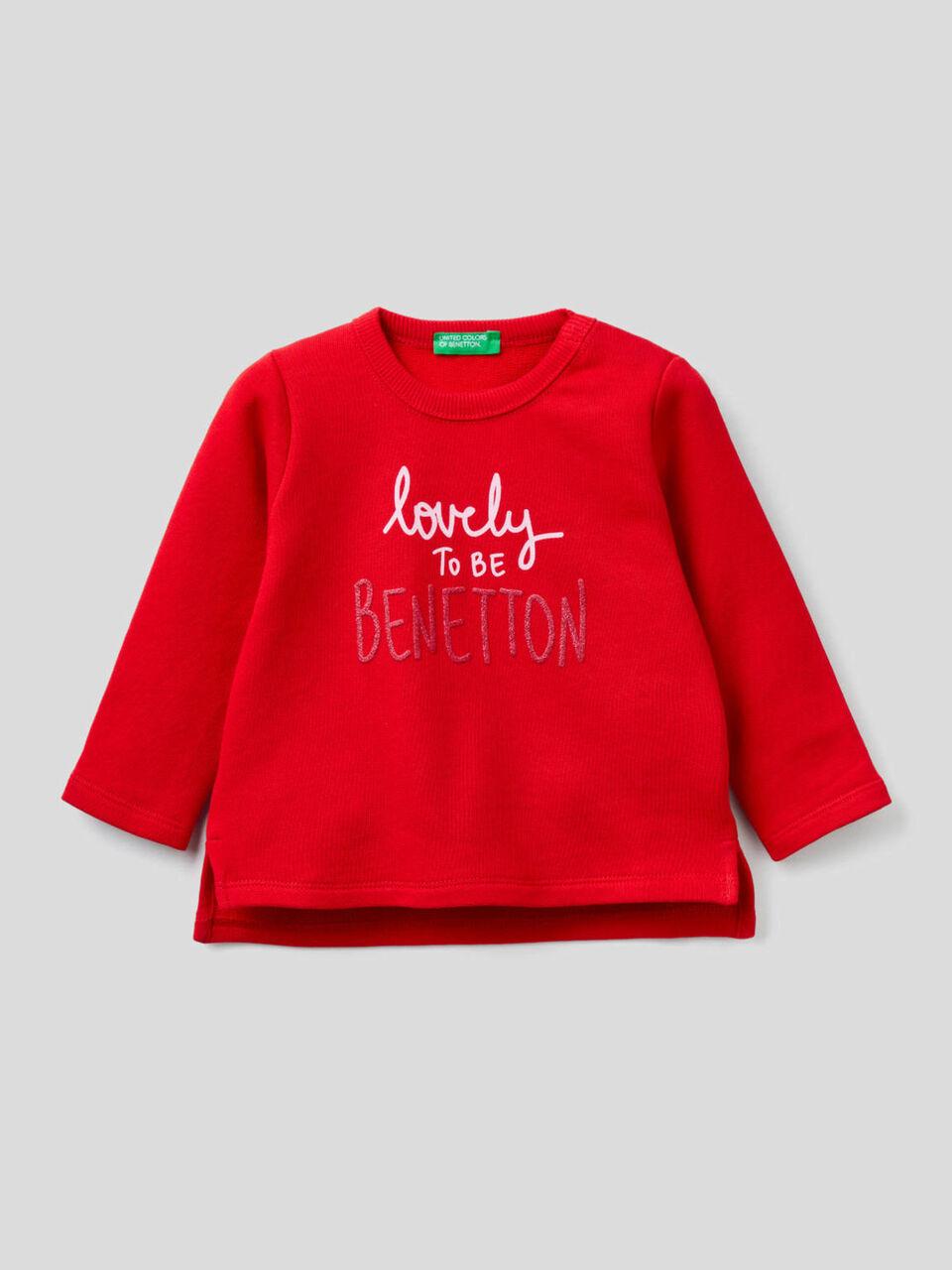 Sweatshirt in organic cotton image number 1