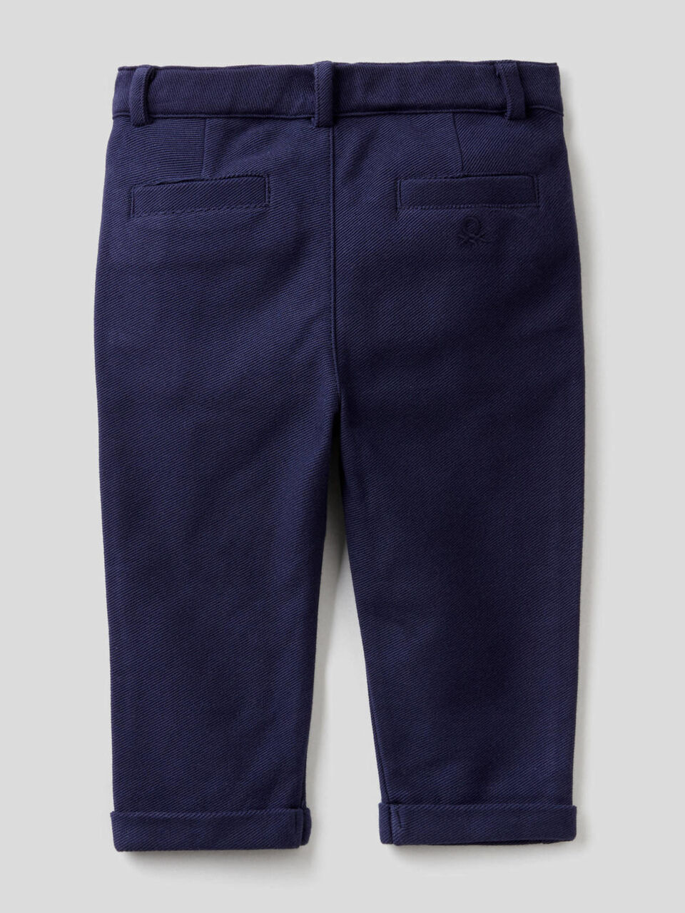 Elegant trousers in 100% sweat cotton image number 2