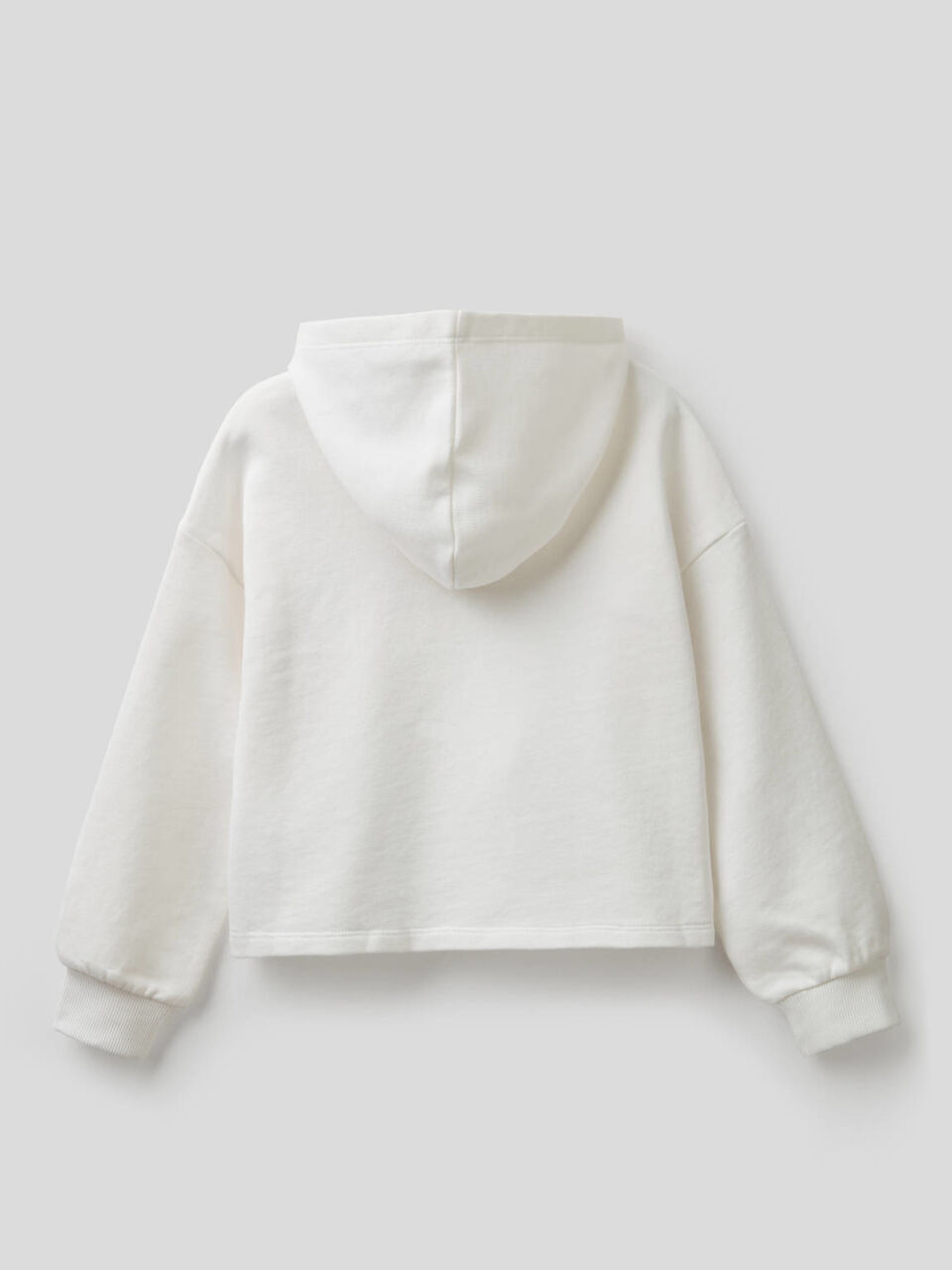 Sweatshirt in cotton with embroidered logo image number 2