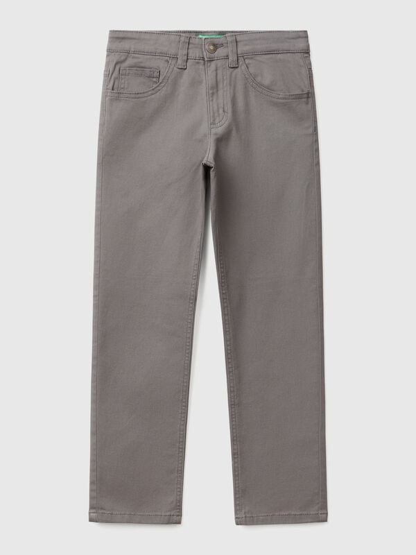 Five pocket slim fit trousers Junior Boy