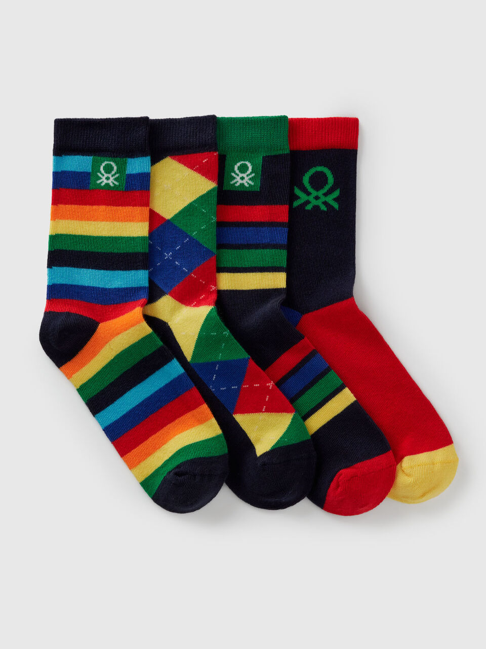 KNITTED SOCKS 4 PAIR Junior Boy image number 1