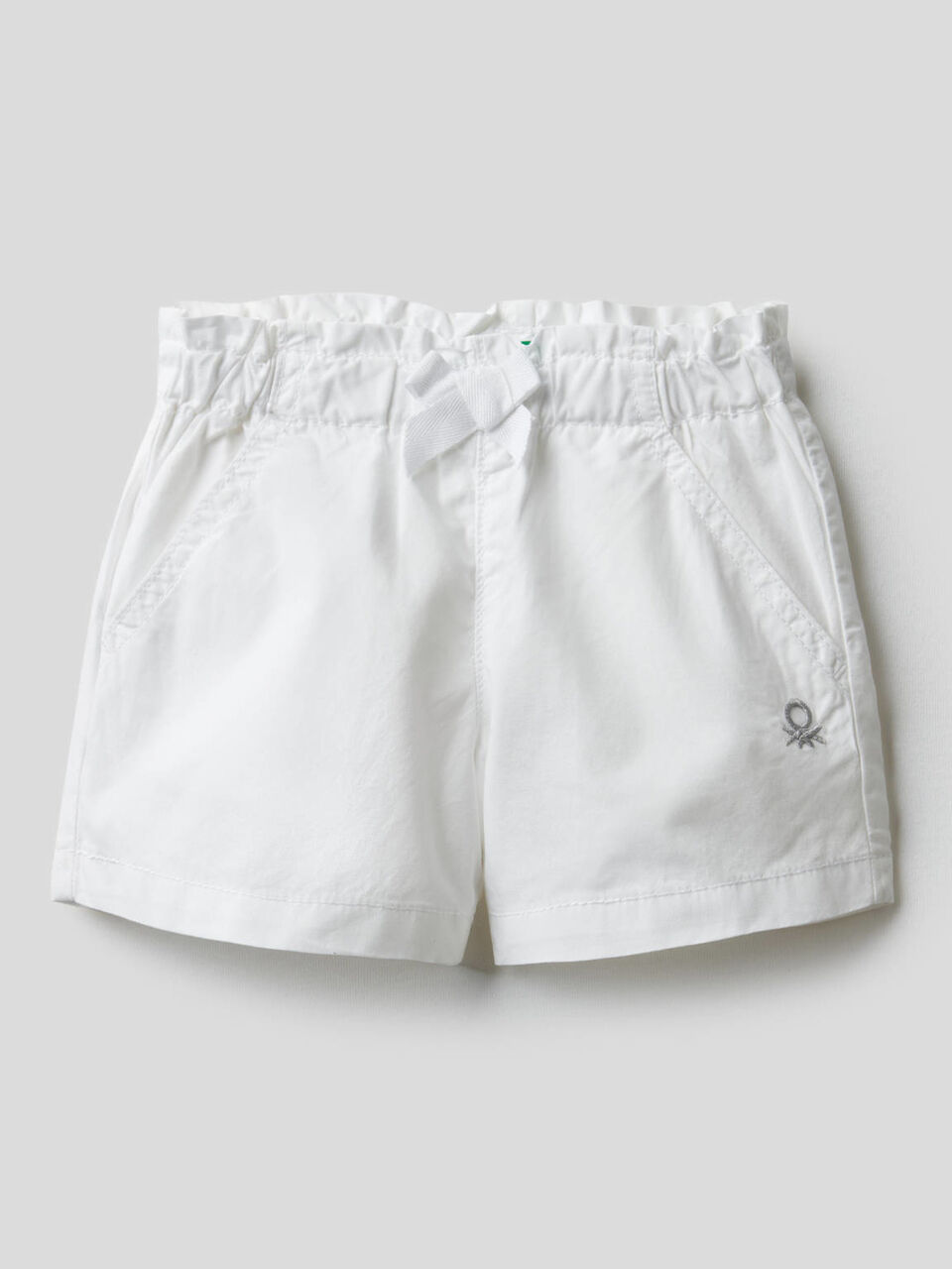 Shorts with gathered waist image number 1