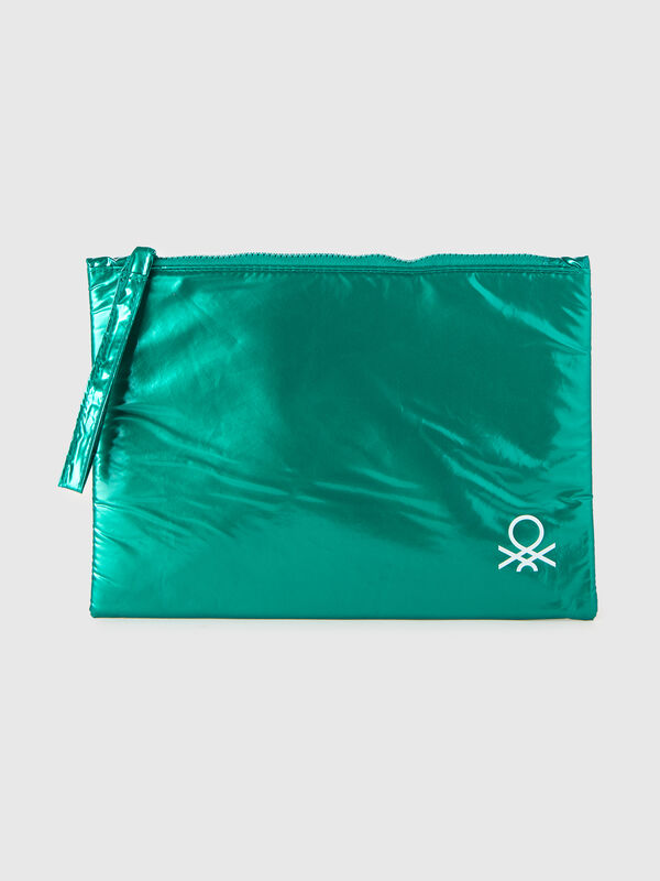 Small clutch with logo