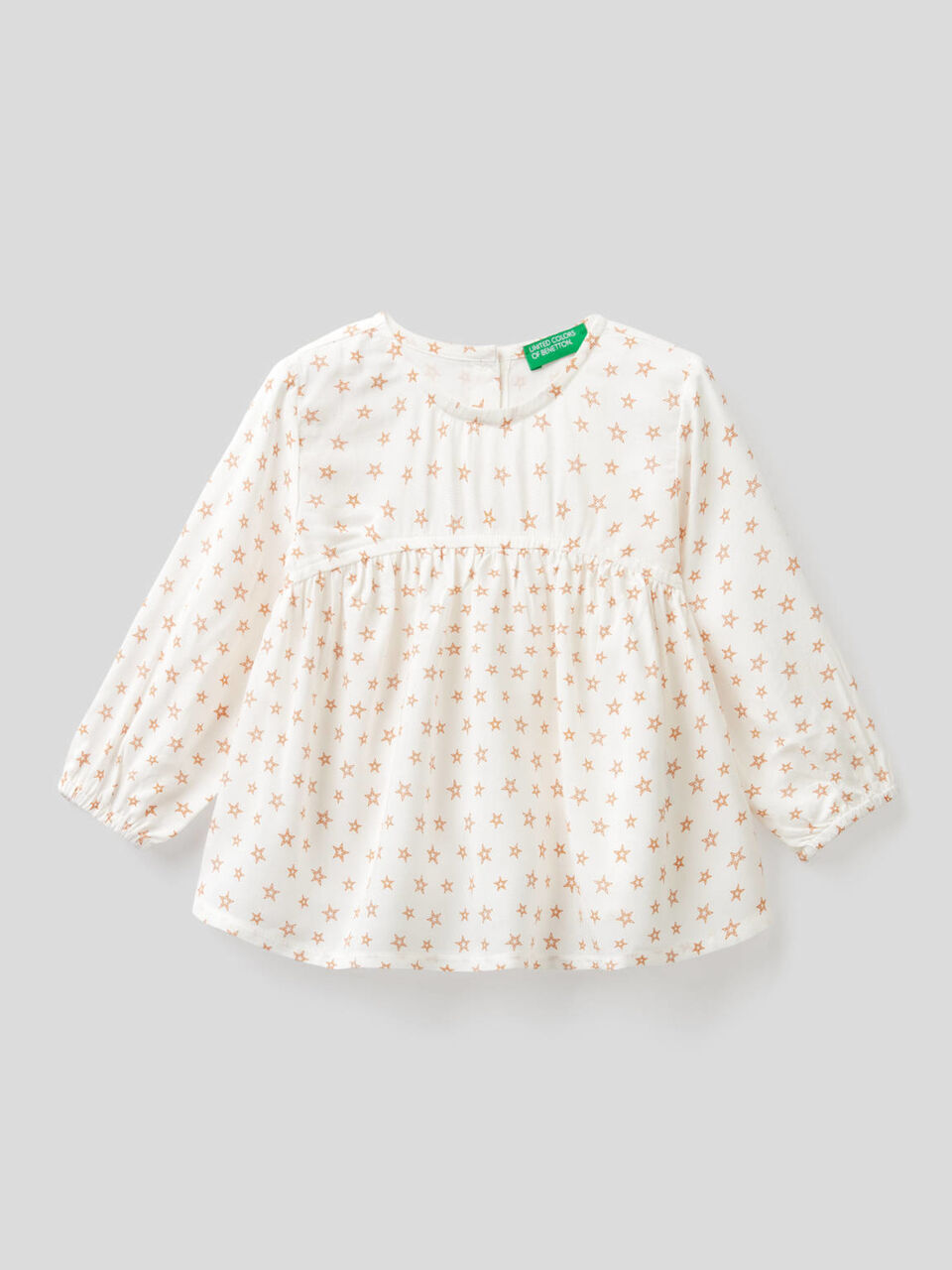 Patterned blouse in sustainable viscose image number 1