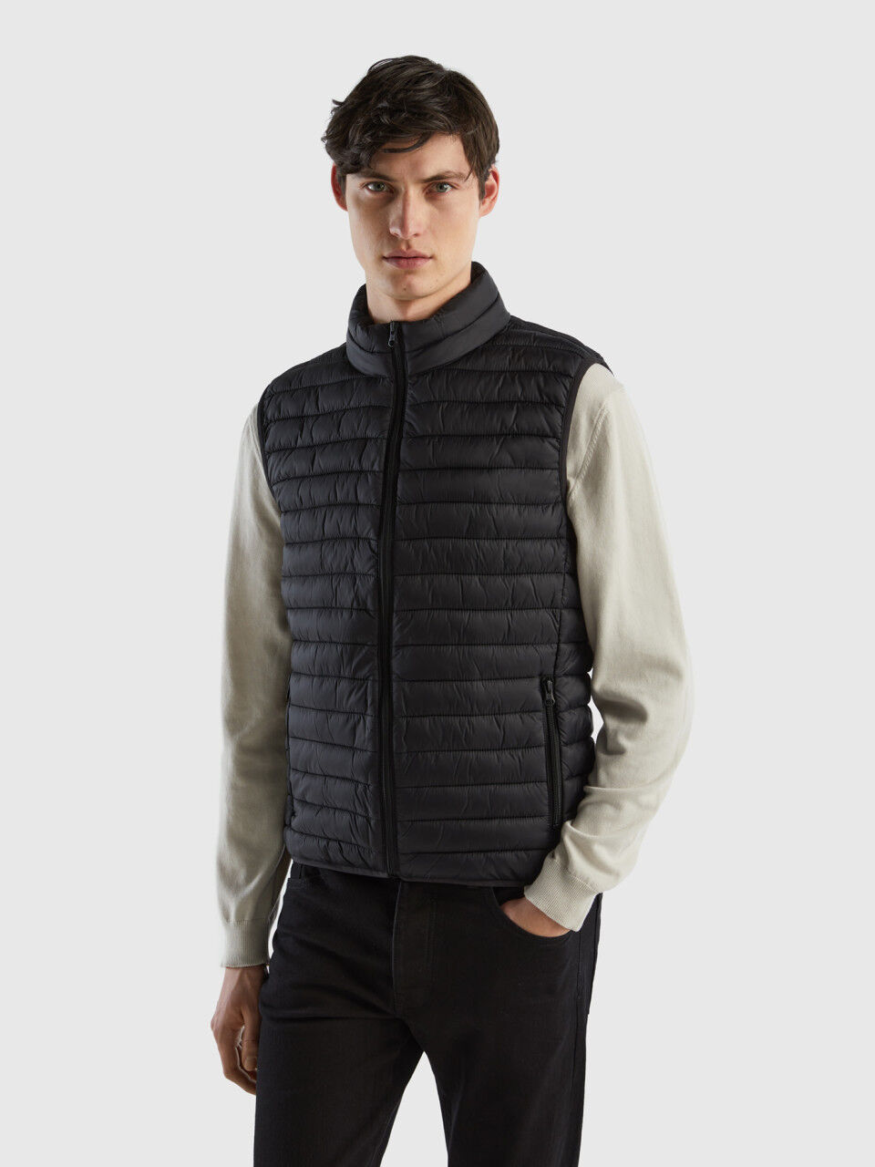 Men s Sleeveless Puffer Jackets New Collection 2024 Benetton