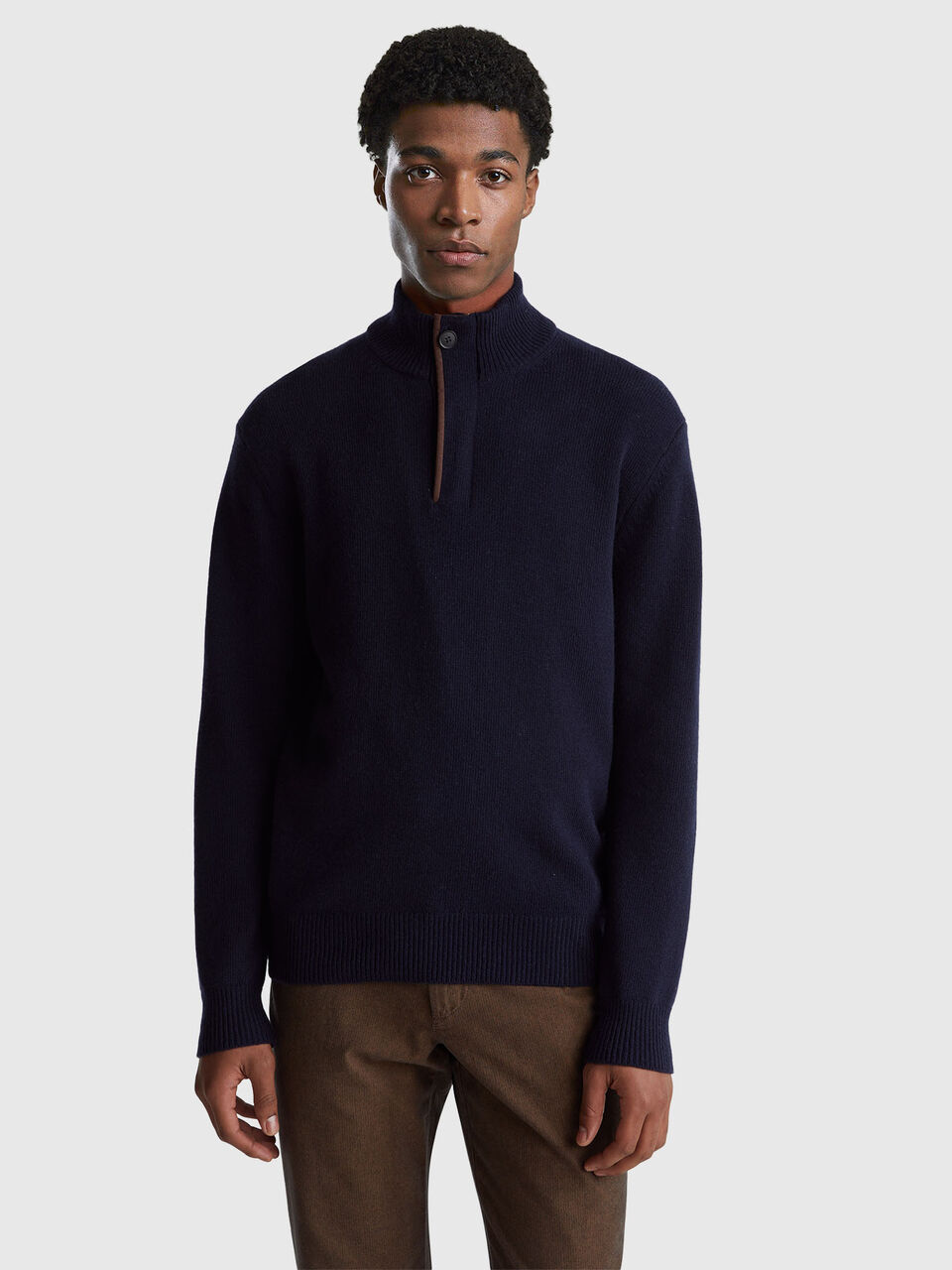 TURTLE NECK SWEATER Men image number null