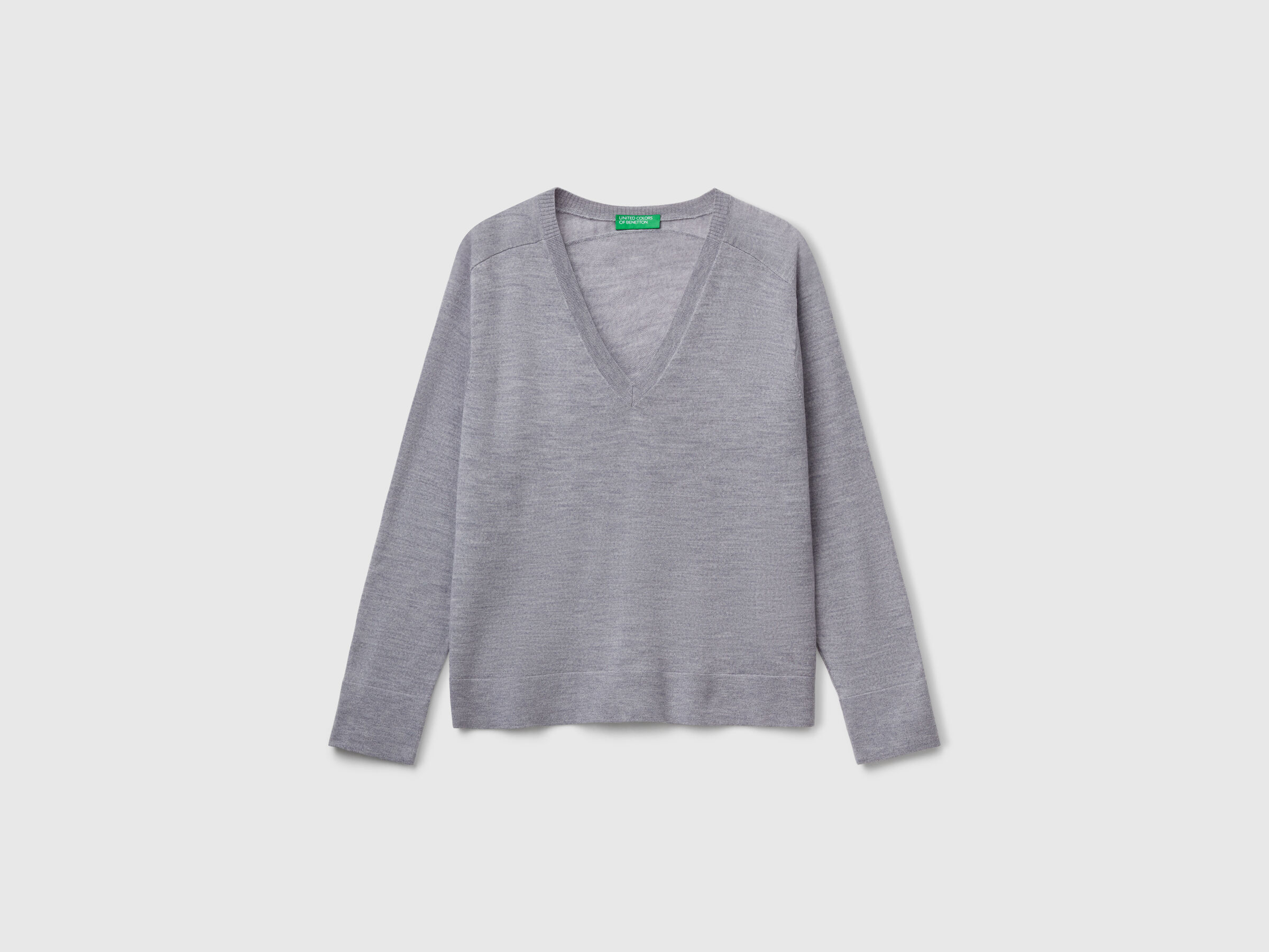 V NECK SWEATER L/S Women image number 3