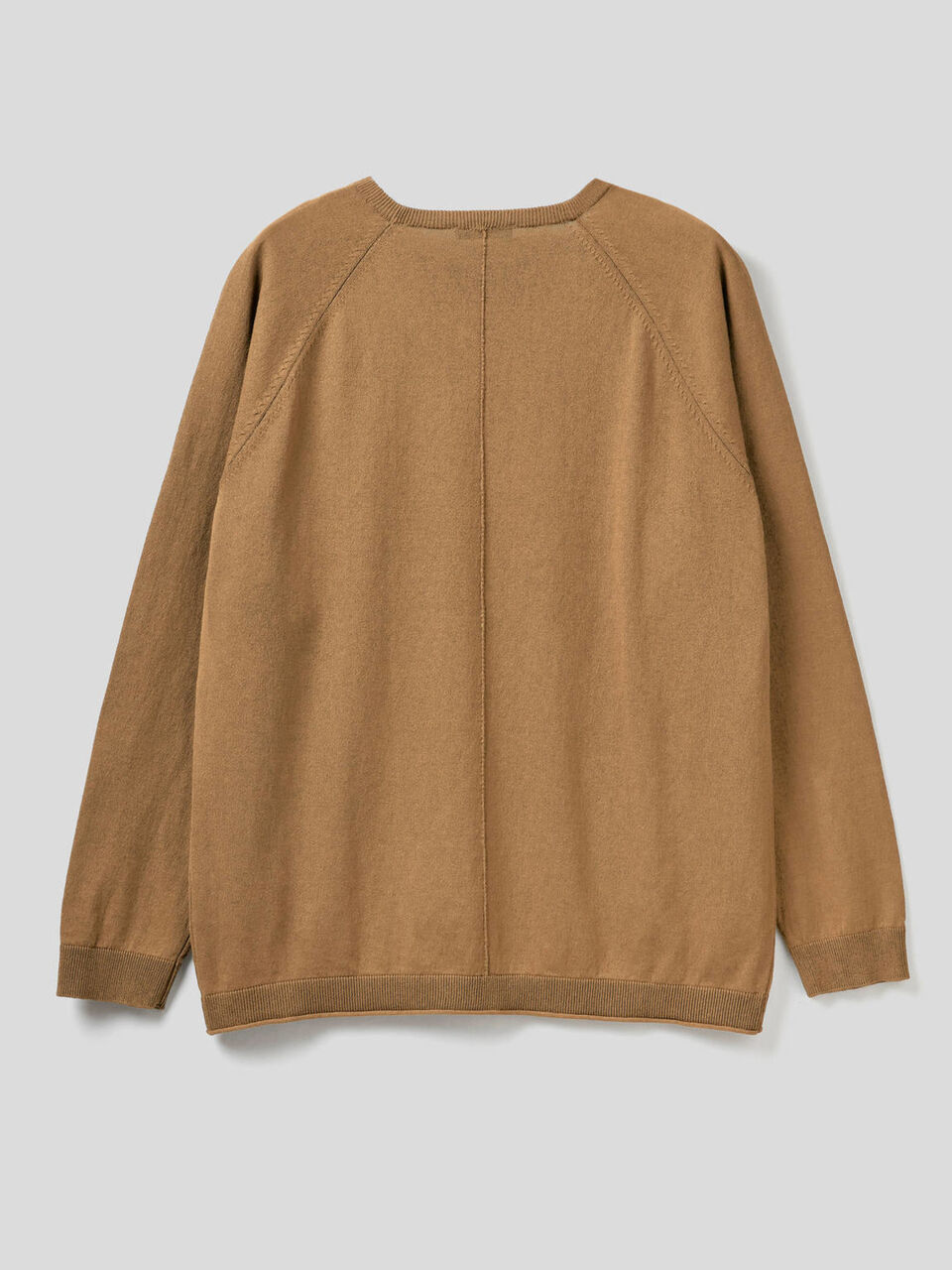 Cotton sweater with pocket image number 2
