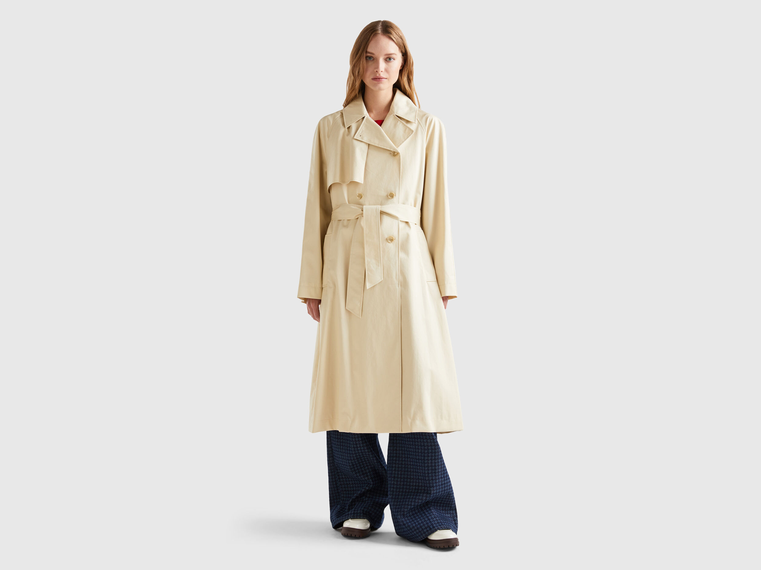 Midi best sale trench coat