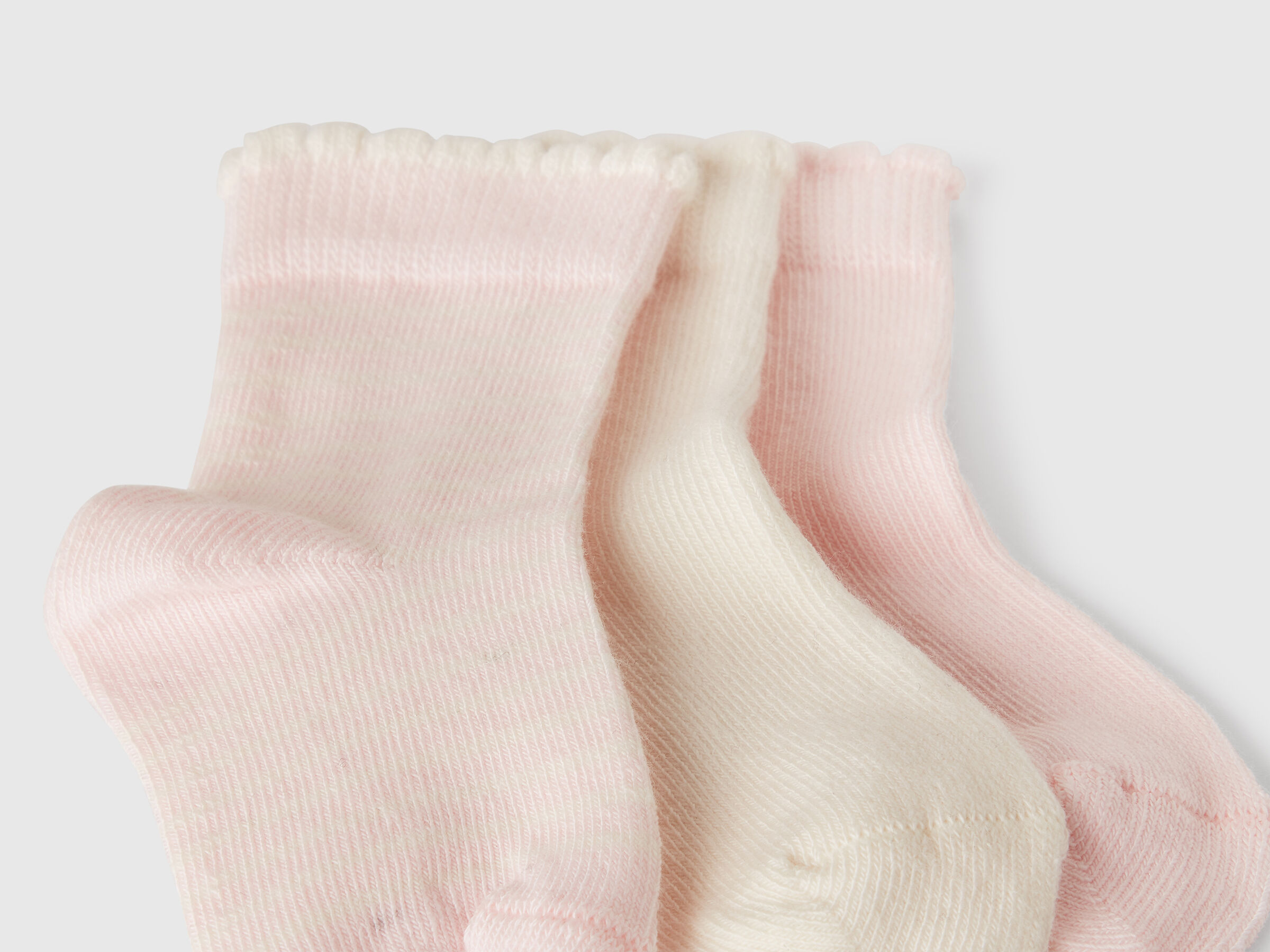 KNITTED SOCKS 3 PAIR New Born (0-18 months) image number 1