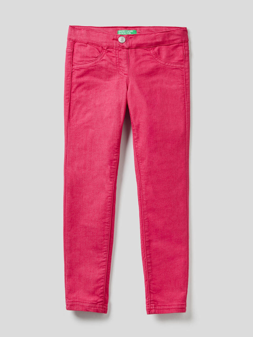 Twill trousers in stretch cotton blend. image number 1