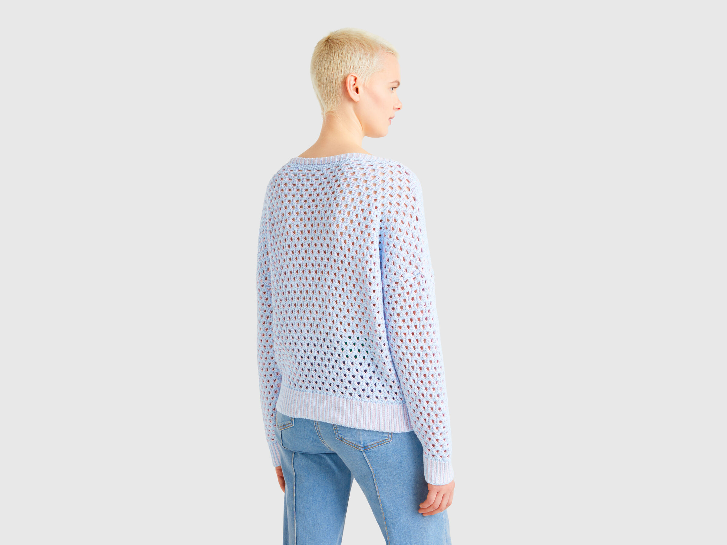 BOAT-NECK SWEAT.L/S Women image number 1