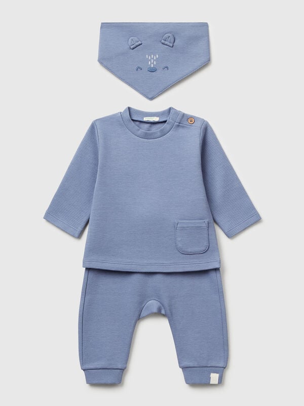 Set in pure cotton New Born (0-18 months)