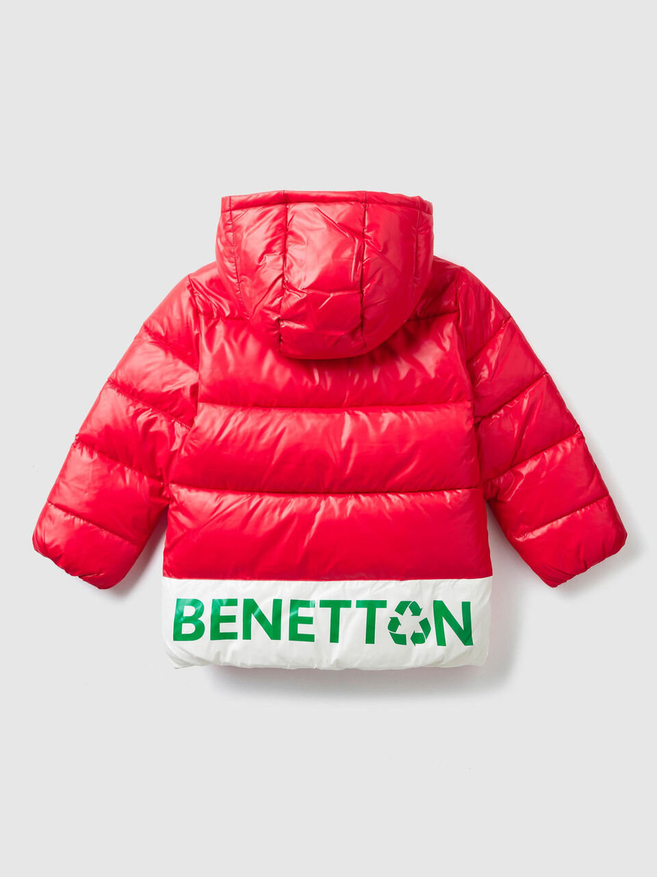 "Eco-Recycle" padded jacket with logo image number 2