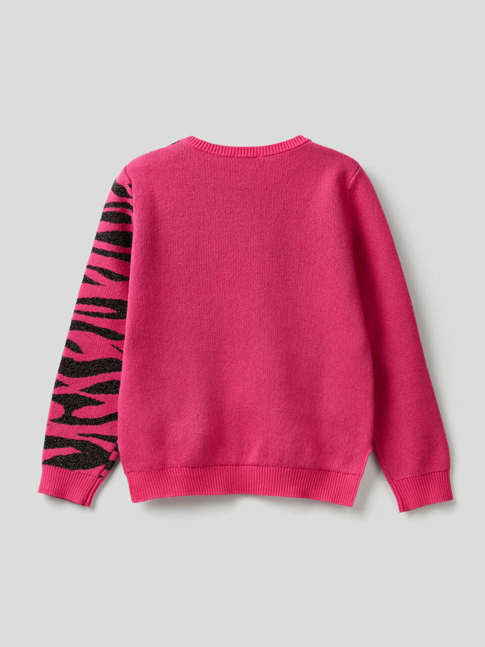 Sweater with animal inlay image number 2