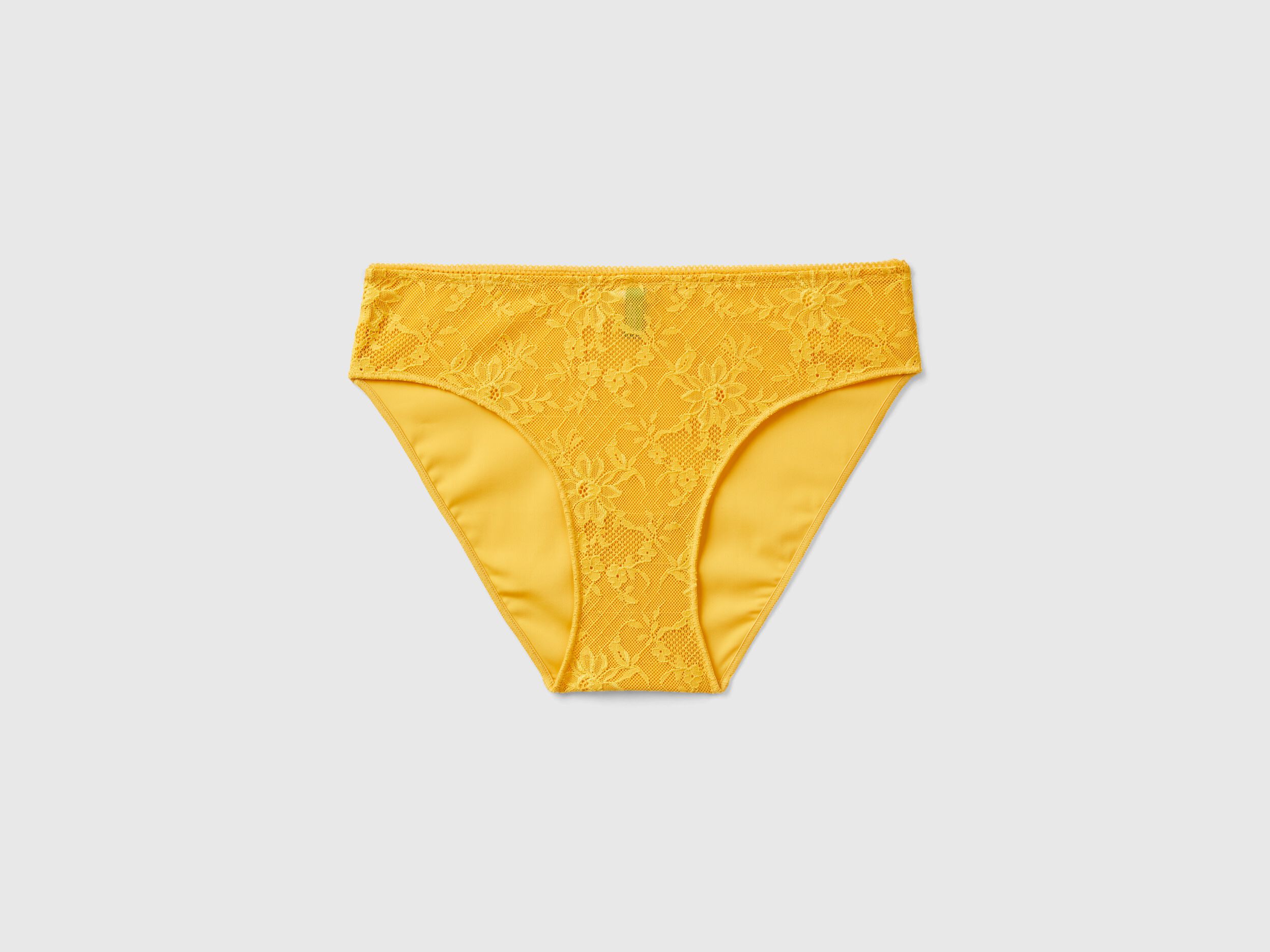 Yellow underwear outlet