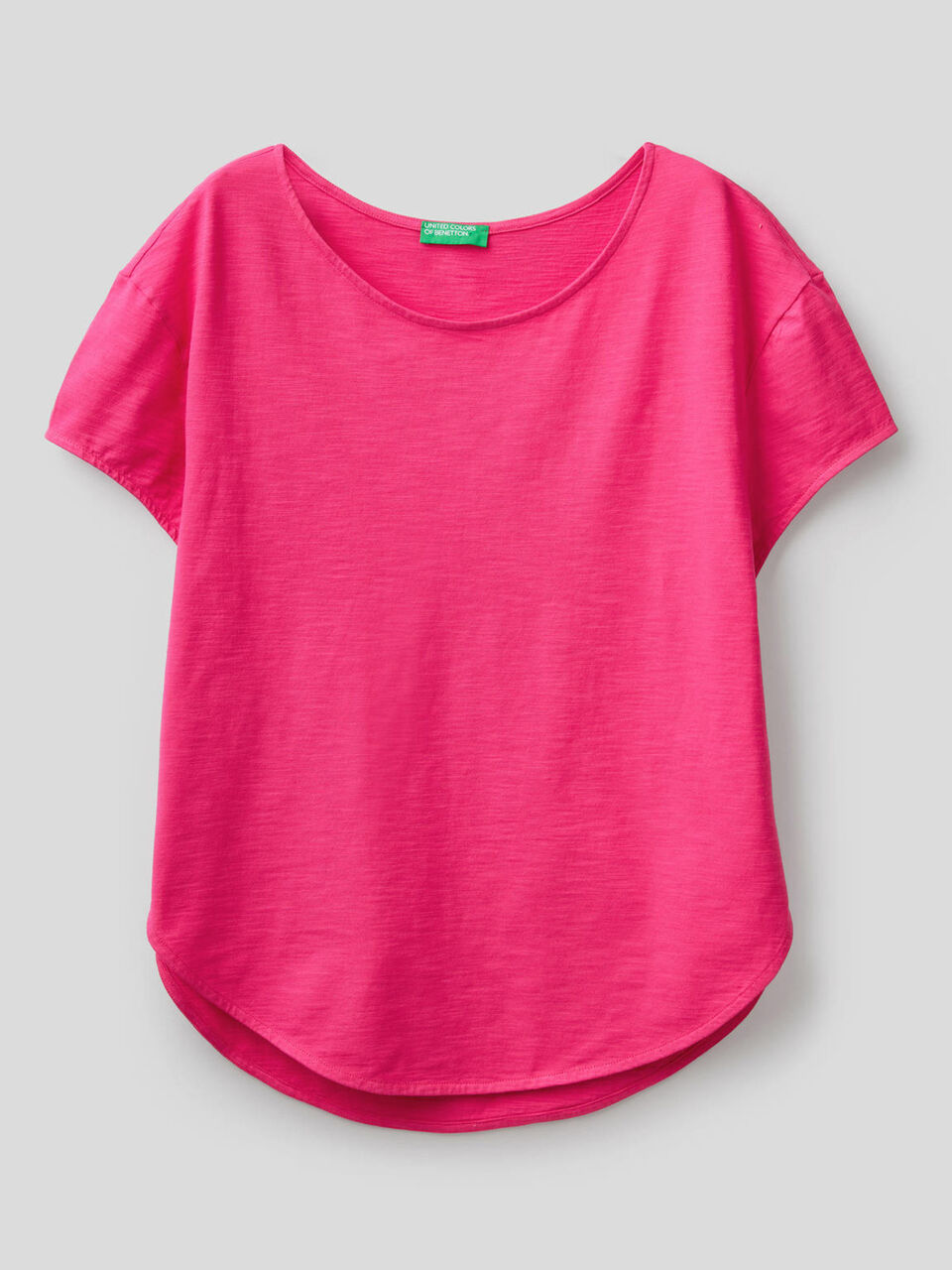 Oversized t-shirt in pure cotton image number 1