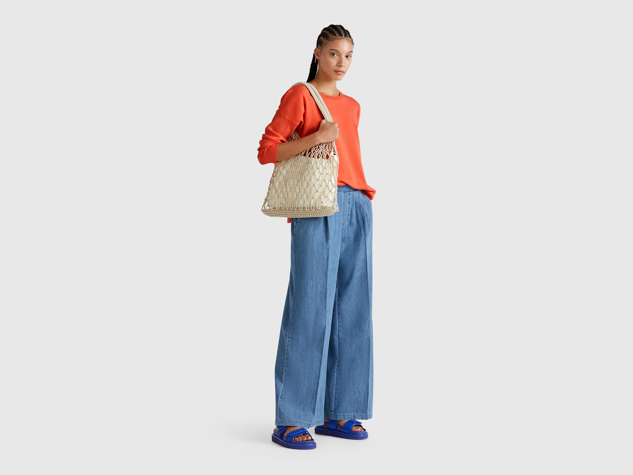 BOAT-NECK SWEAT.L/S Women image number 2