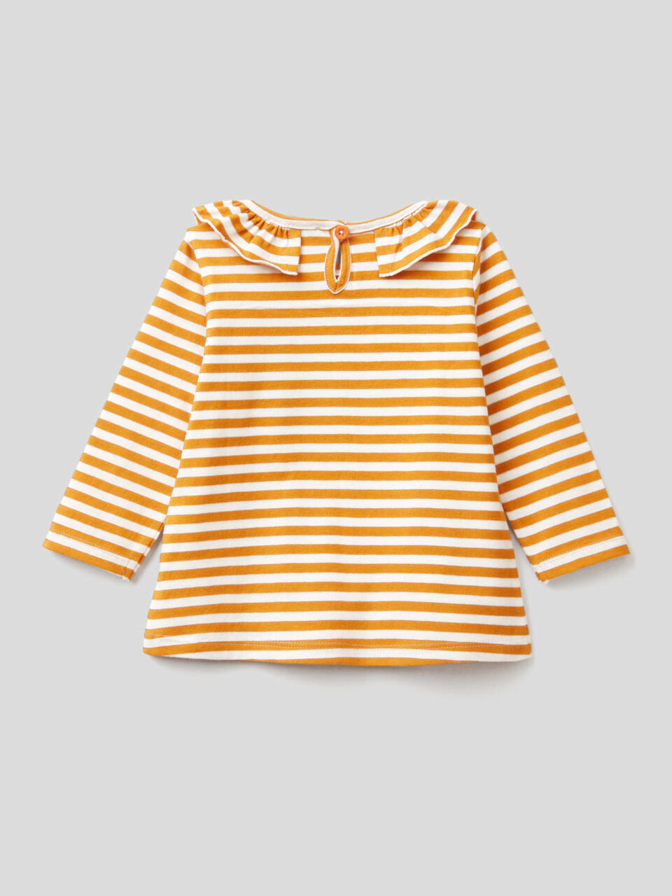 Striped t-shirt in organic cotton image number 2